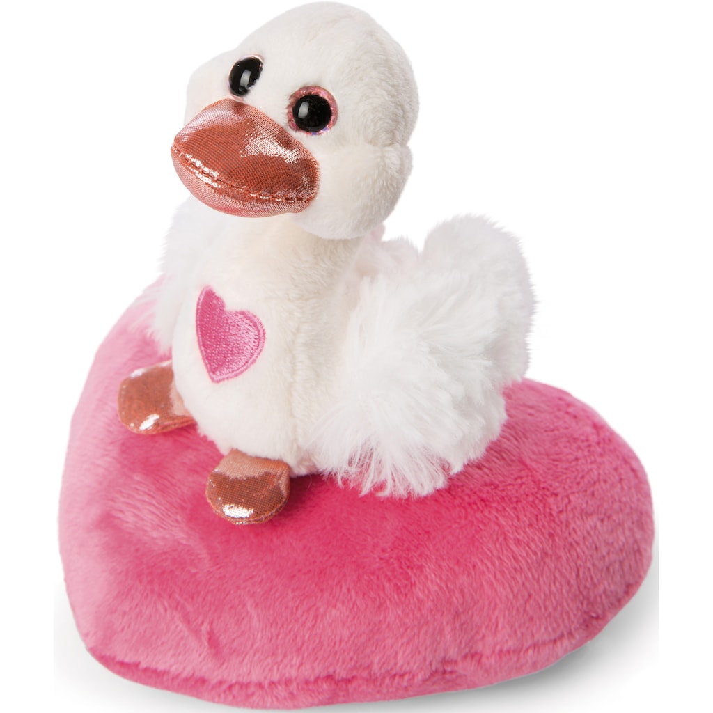 Nici Kuscheltier »Love Classic, Schwan weiß auf Herz, 10 cm«