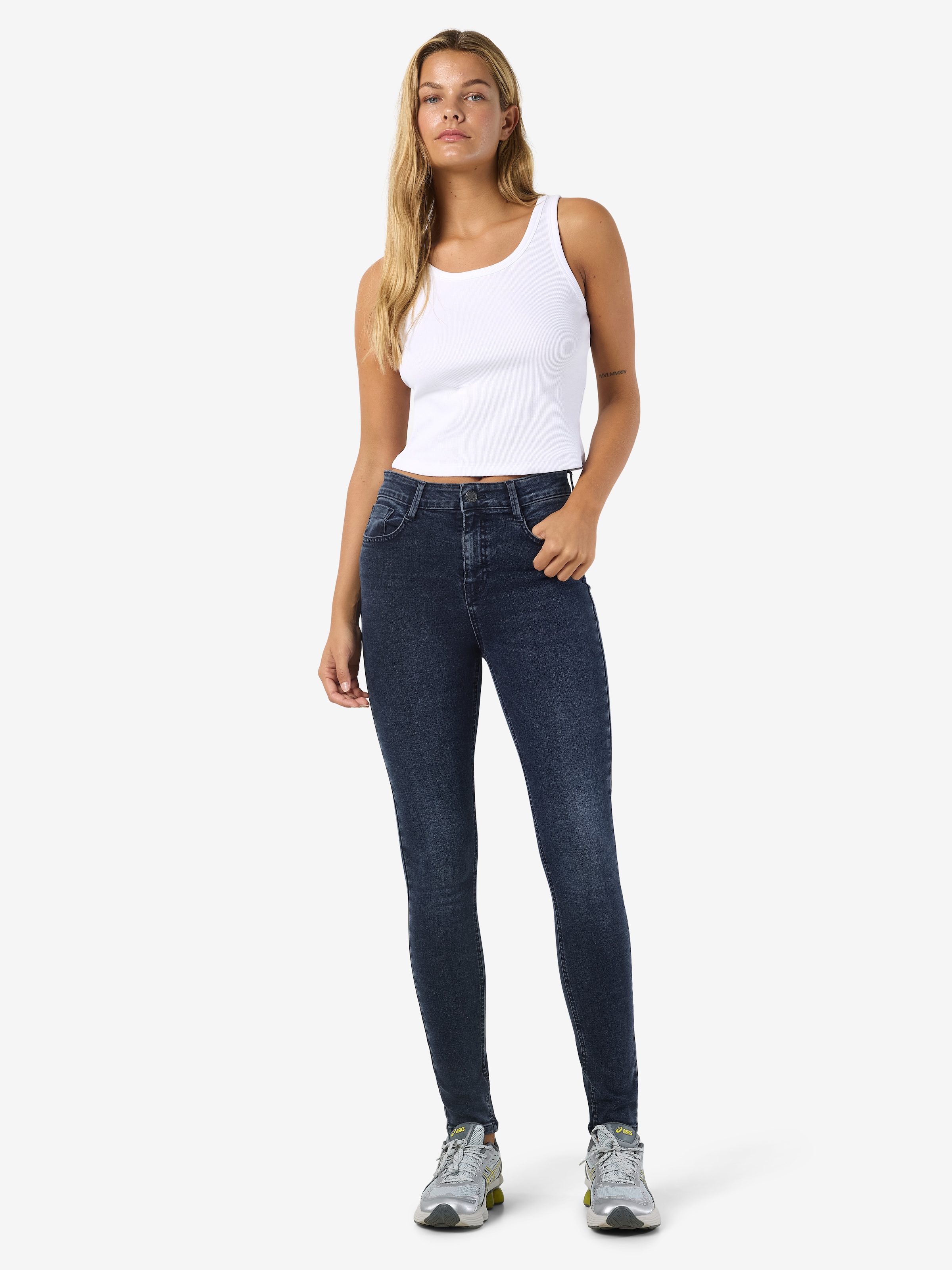 Noisy may Skinny-fit-Jeans »NMSENDIE HW AUTHENTIC SKINY AZ445DB NOOS«
