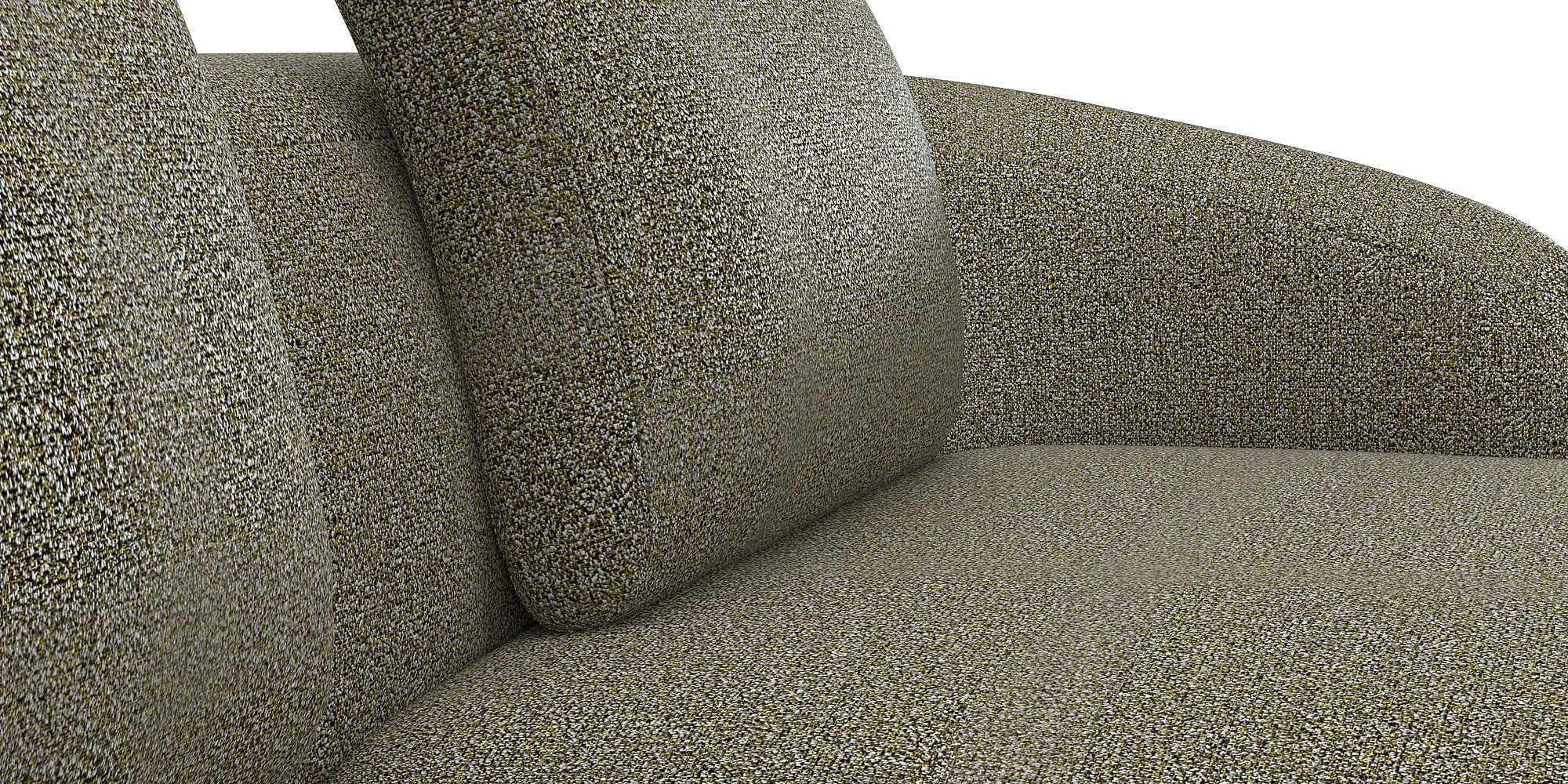 FLEXLUX Wohnlandschaft »Torino, rund, L-Form, Sofa-Ecke mit Recamiere, Longchair-Sofa«, Modernes, organisches Sofa-Design, Kaltschaum, Wellenunterfederung