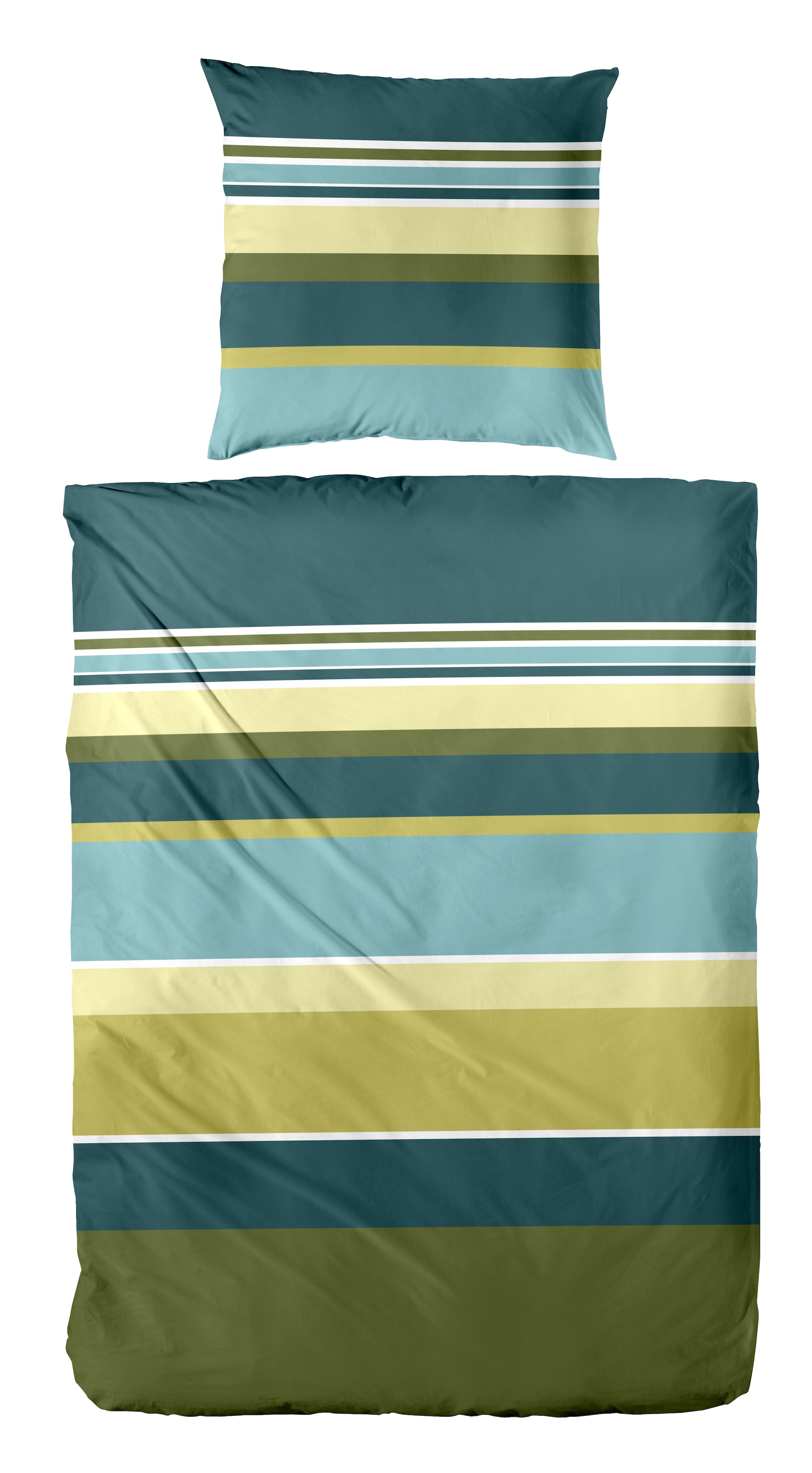 Primera Bettwäsche »Satin-Bettwäsche Line-Art« 2