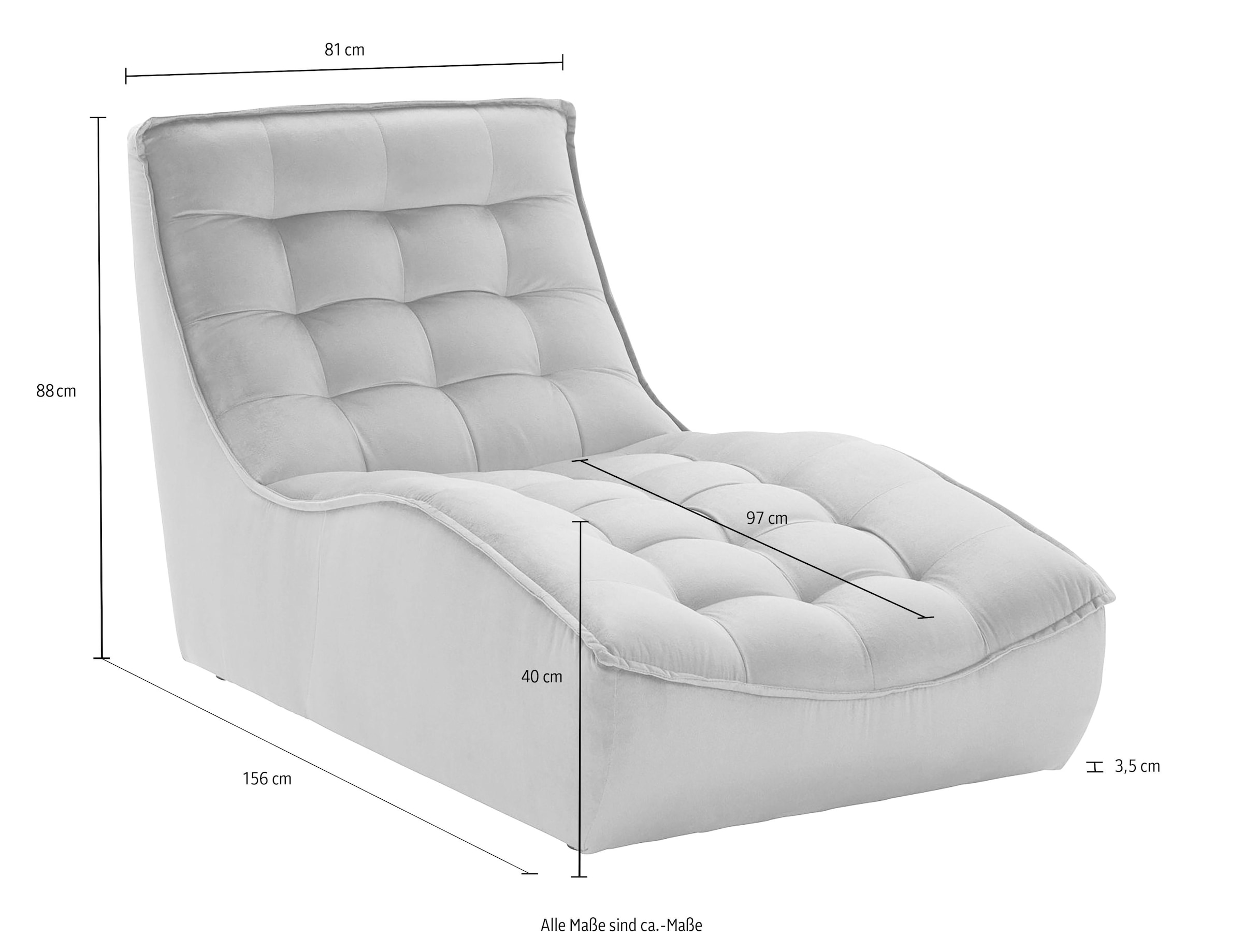 CALIA ITALIA Chaiselongue kaufen »Banjo« bequem