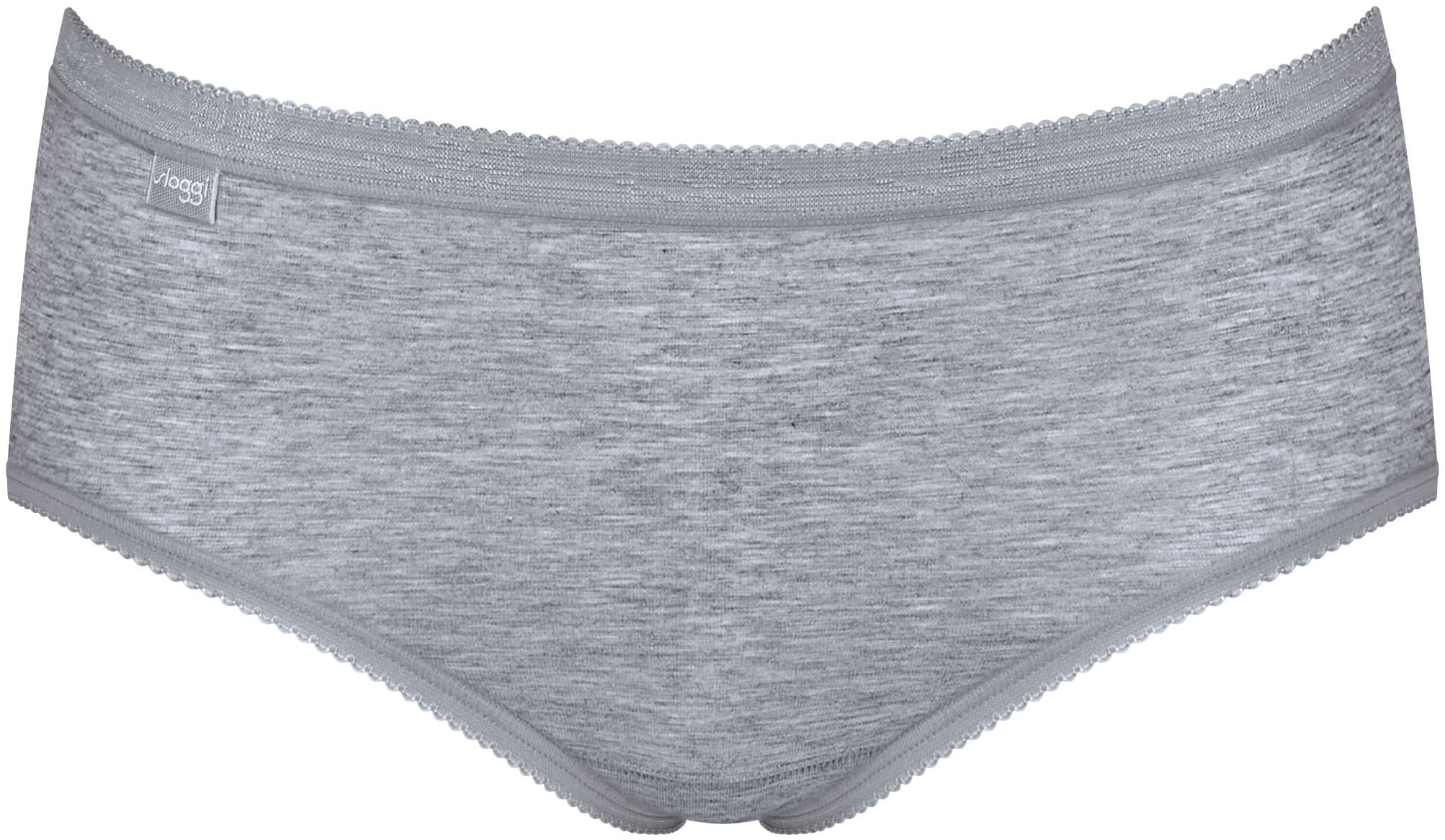 sloggi Slip »Basic+ Midi C4P«, (4er Pack), perfekter Sitz