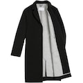 Calvin Klein Wollmantel »BONDED CROMBIE COAT«, mit Reversevers, Einreiher