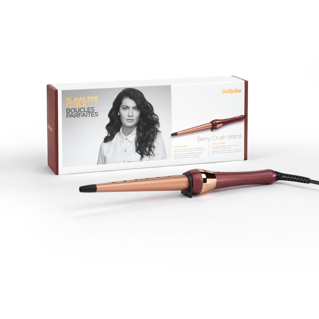 BaByliss Lockenstab »Berry Crush Wand«, Keramik-Beschichtung