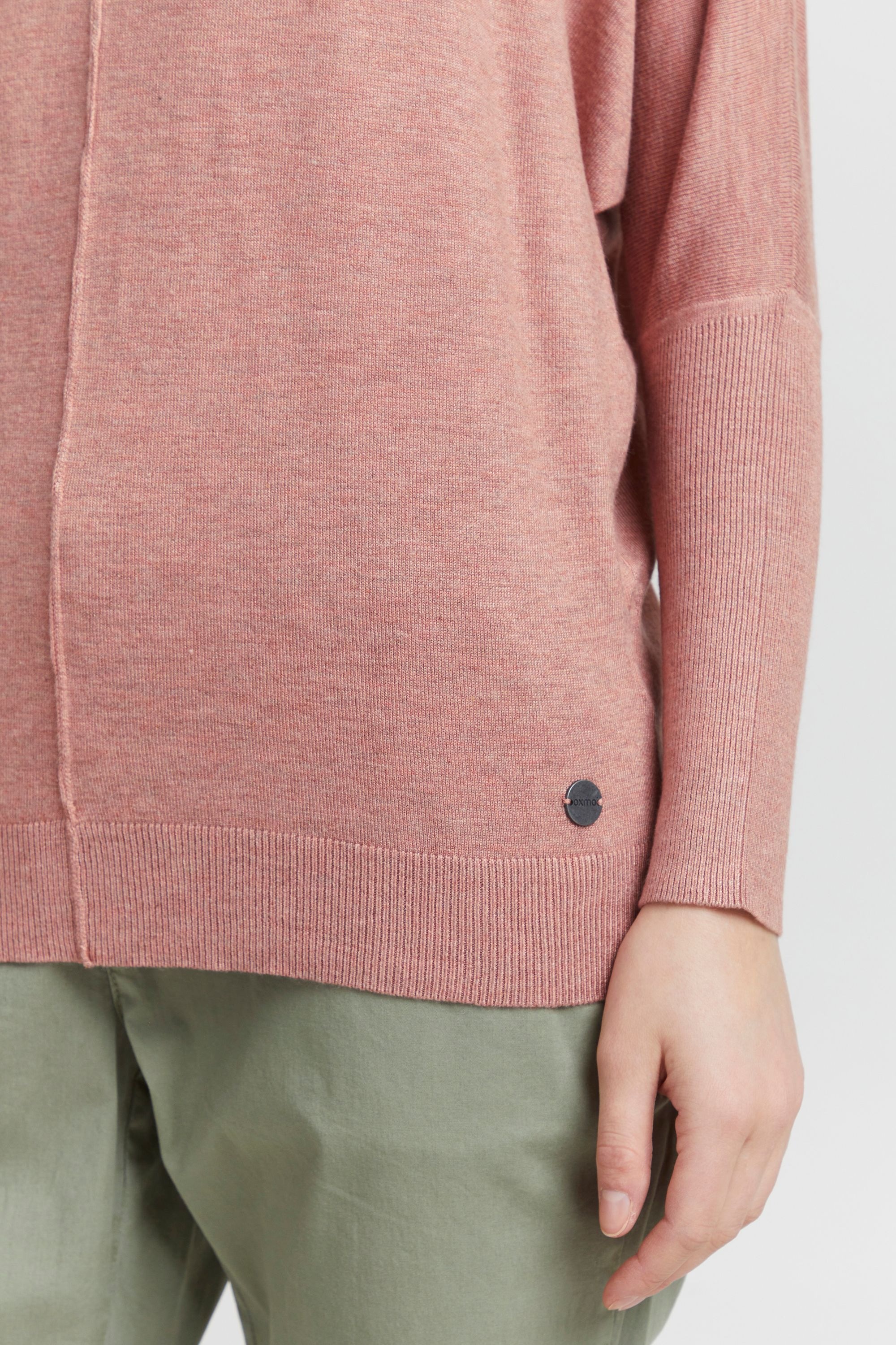 OXMO Strickfleece-Pullover »Strickpullover OXHerdis«