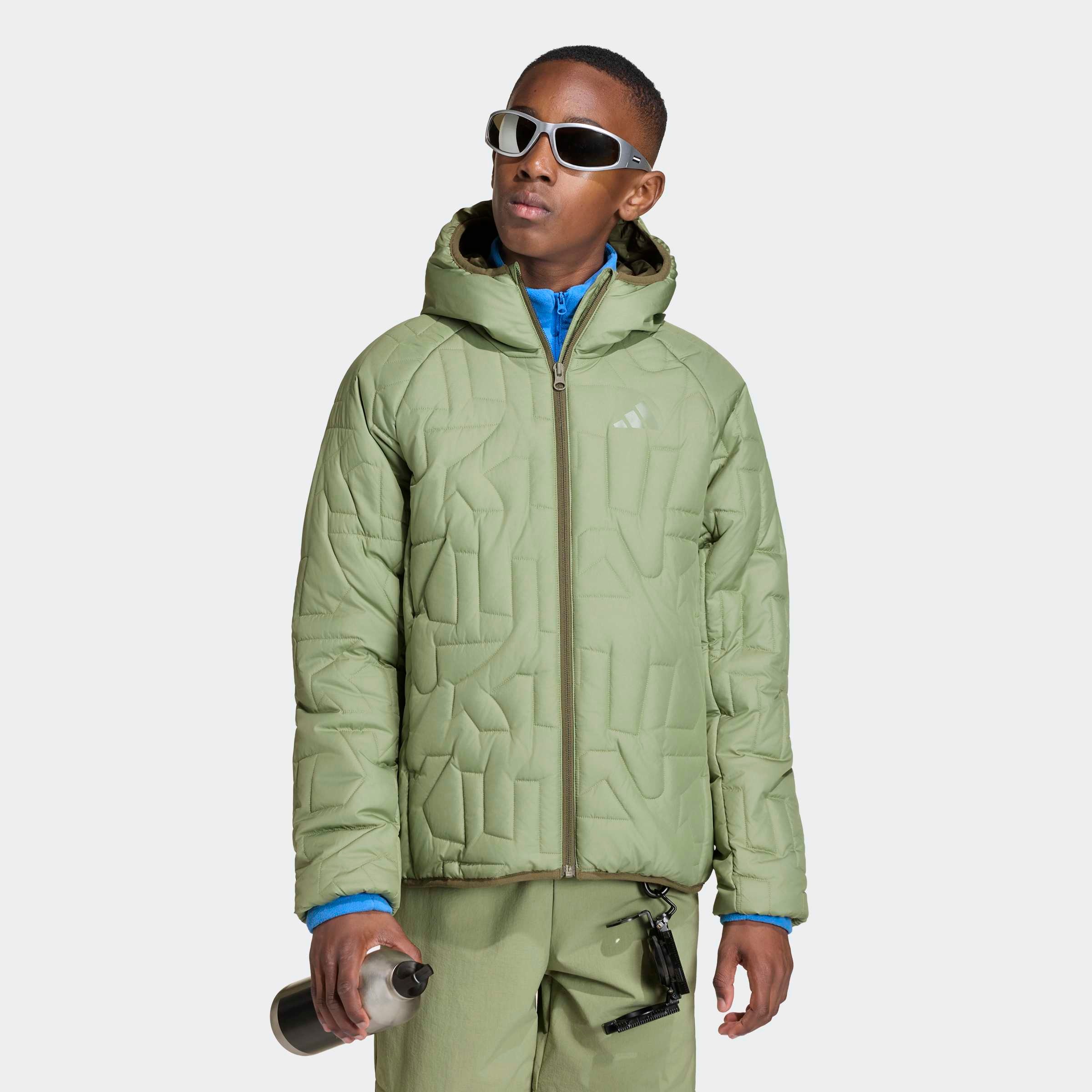 adidas TERREX Outdoorjacke »KIDS XPERIOR CLIMAWARM GEFÜTTERTE« für Kinder, mit durchgehendem Reißverschluss, aus Ripstop-Material