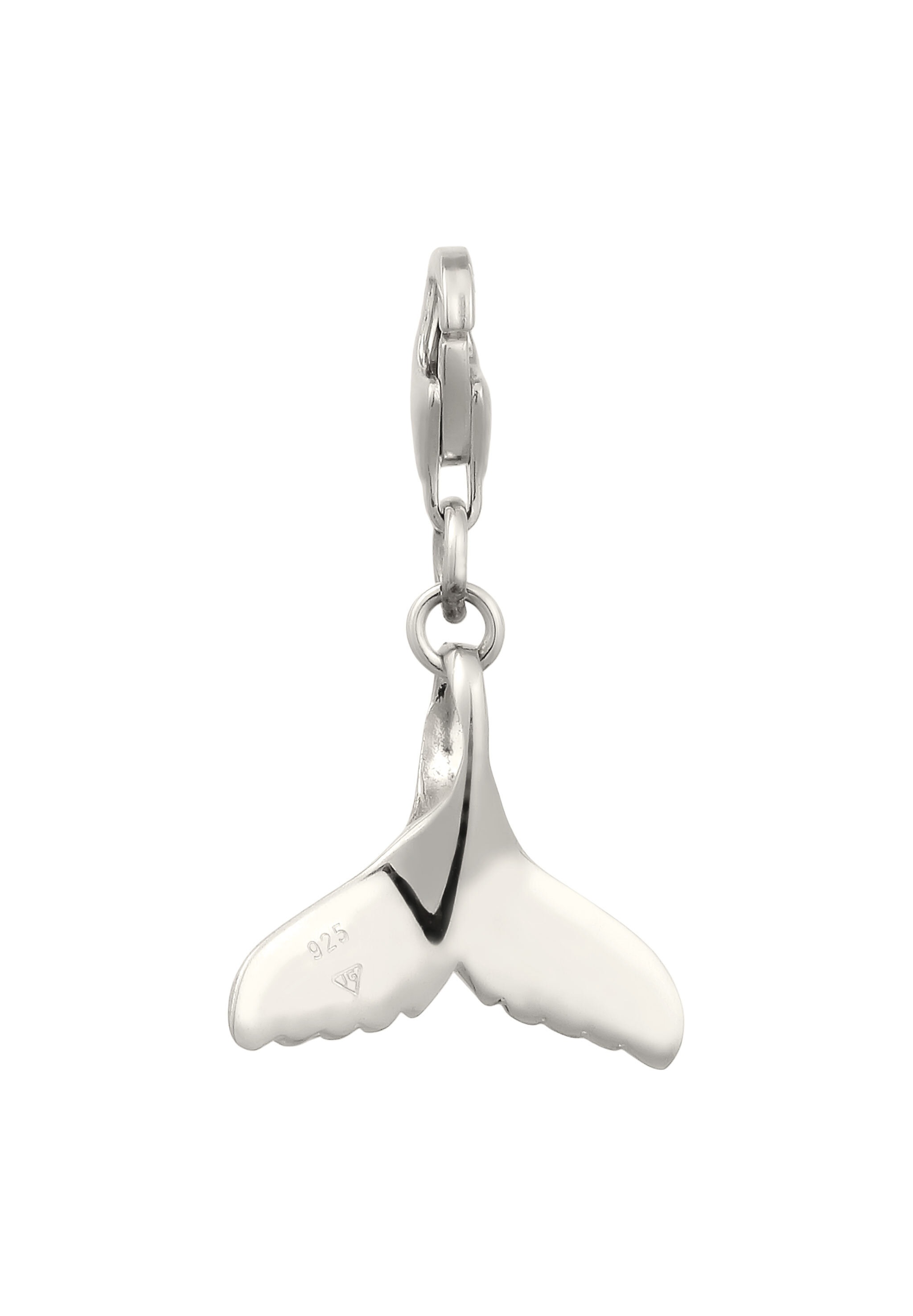 Nenalina Charm-Einhänger »Charm Walflosse Fisch Meer Ozean 925 Silber«