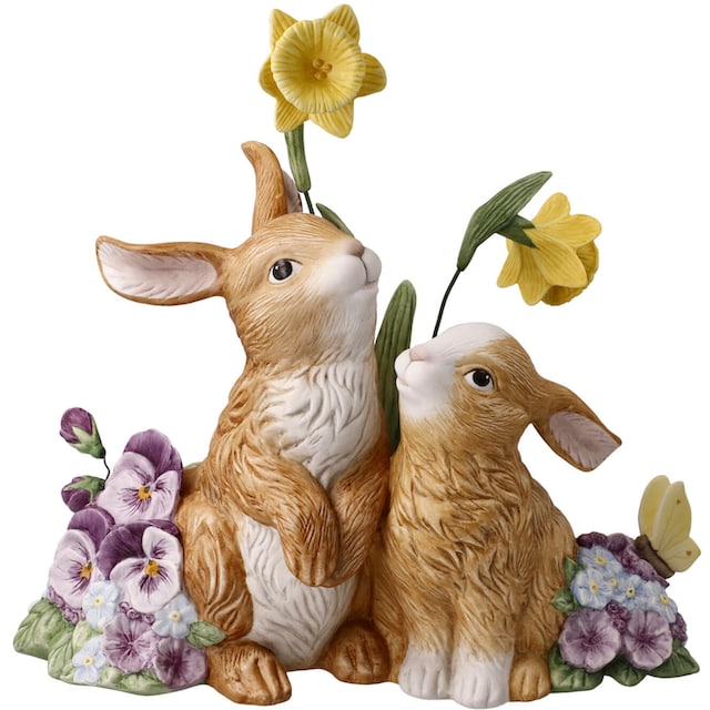 Goebel Osterhase »Frühlingserwachen«, Sammelfigur, Hasenpaar mit Blumen auf  Raten kaufen