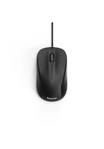 Hama Maus »Leise Computermaus mit Kabel, Rechtshänder und Linkshänder Maus«, Rechts-... kaufen