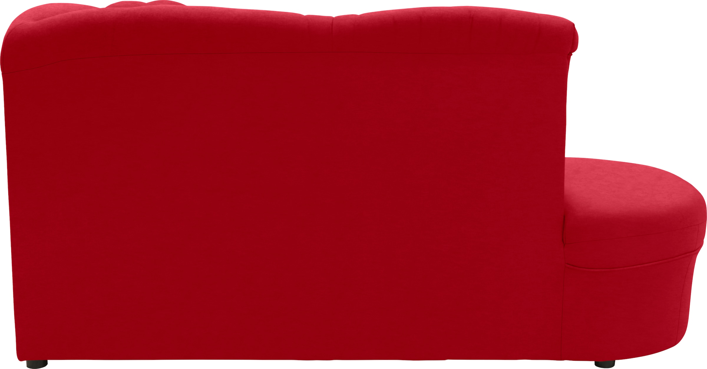 DOMO collection Ecksofa »Faenza für kleine Räume, Stellmaße 232,176cm, komfortabel, L-Form« mit Ottomane, zeitlos, elegante Armlehnen, wahlweise mit Bettfunktion