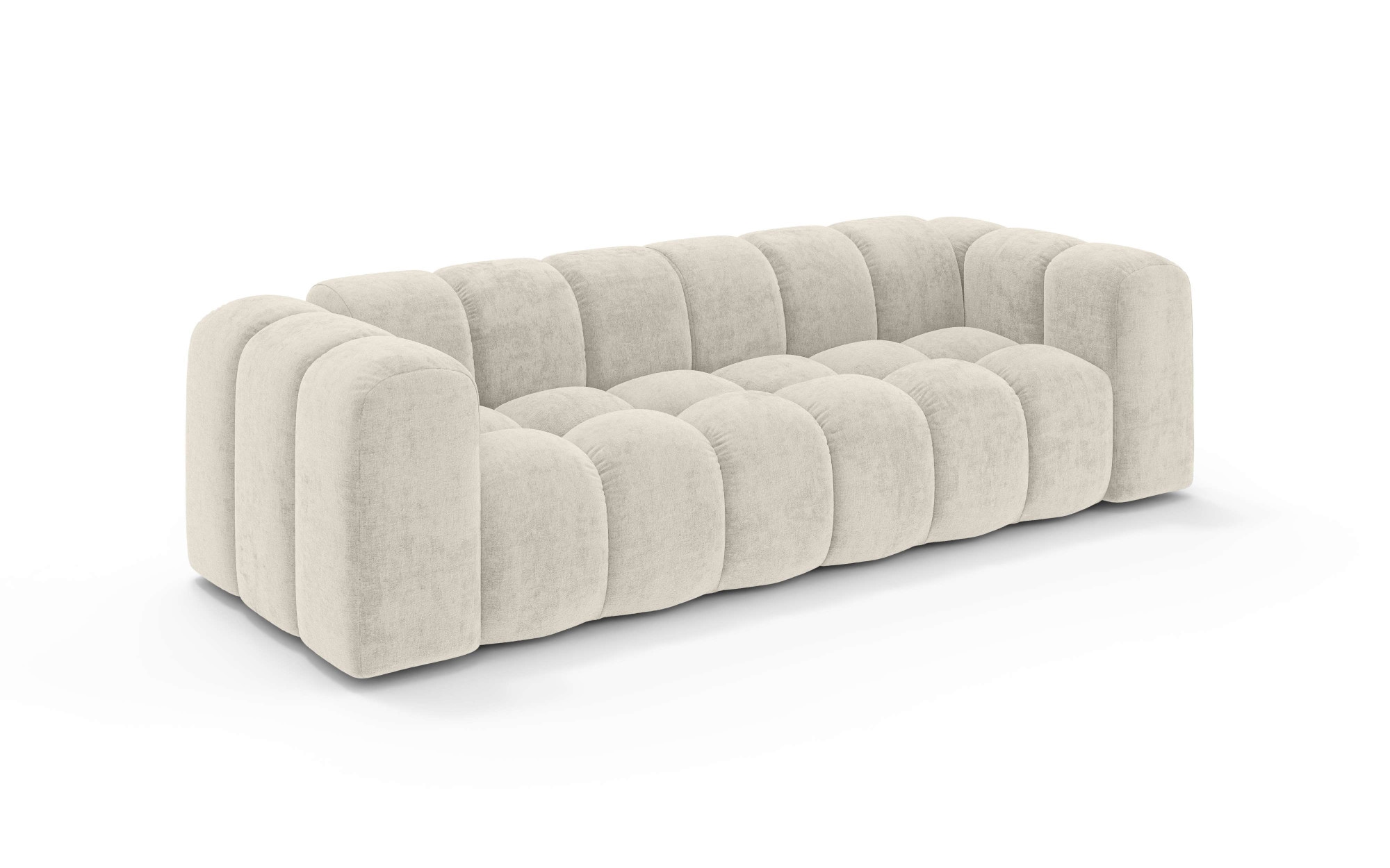 OTTO home Big-Sofa »KALLIE Design-Sofa mit Steppung, Bubble-Optik, Breite 248 cm« moderne Steppung, hoher Sitzkomfort und modernes Design