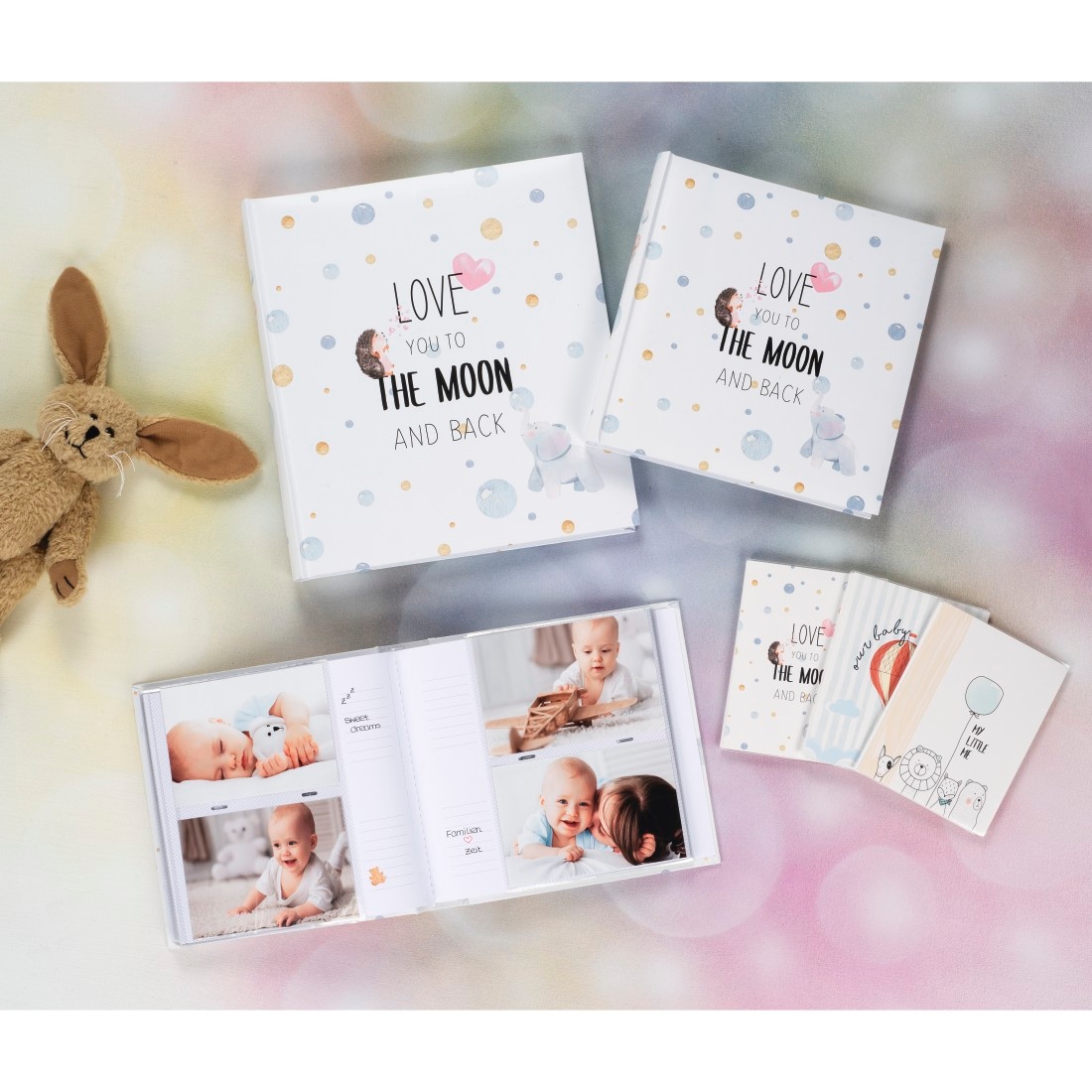 Hama Fotoalbum »Buch Album "To The Moon", 29x32 cm, 60 weiße Seiten, Liebe, 240 Fotos«