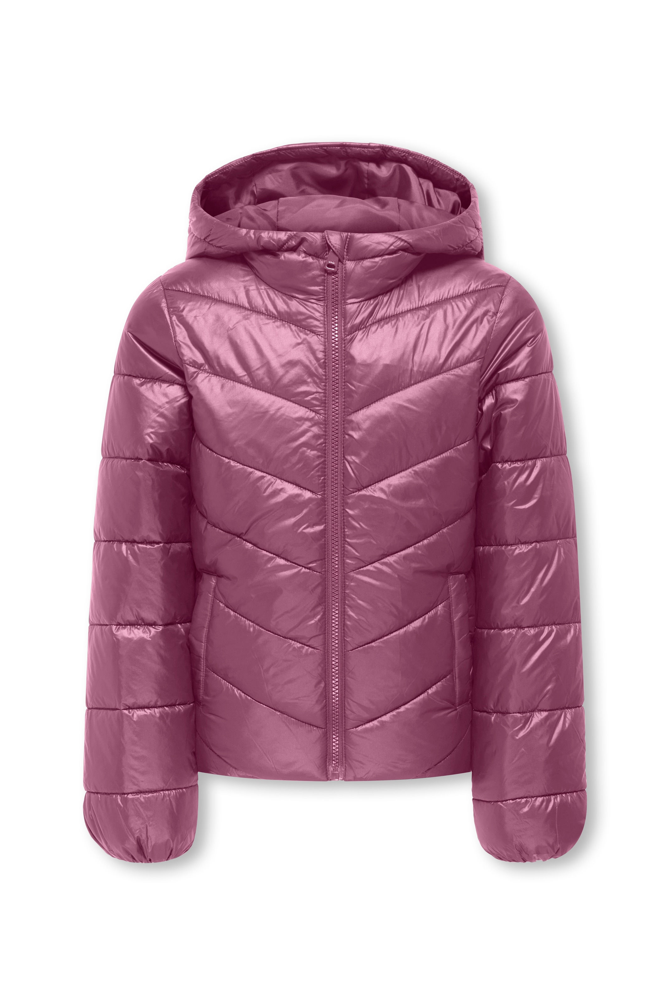 KIDS ONLY Steppjacke »KOGKAJSA LIGHTWEIGHT QUILT HOOD JKT OTW« mit Kapuze mit Kapuze
