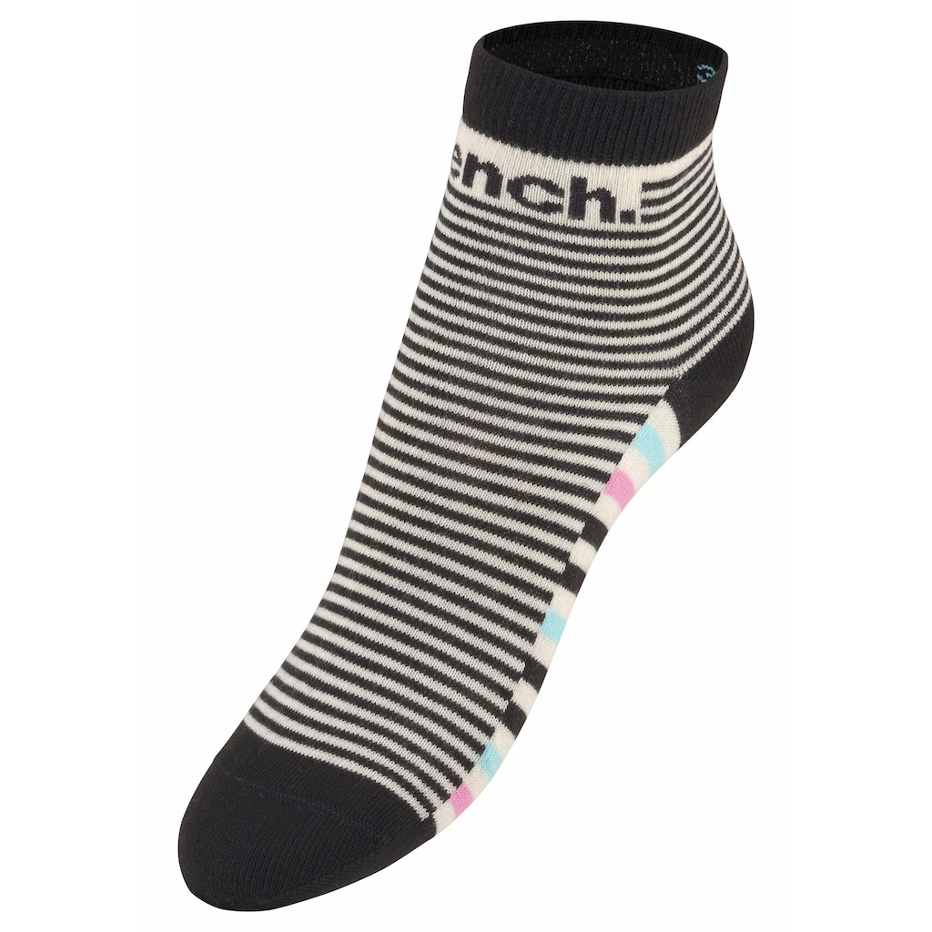 Bench. Kurzsocken, (Set, 5 Paar)