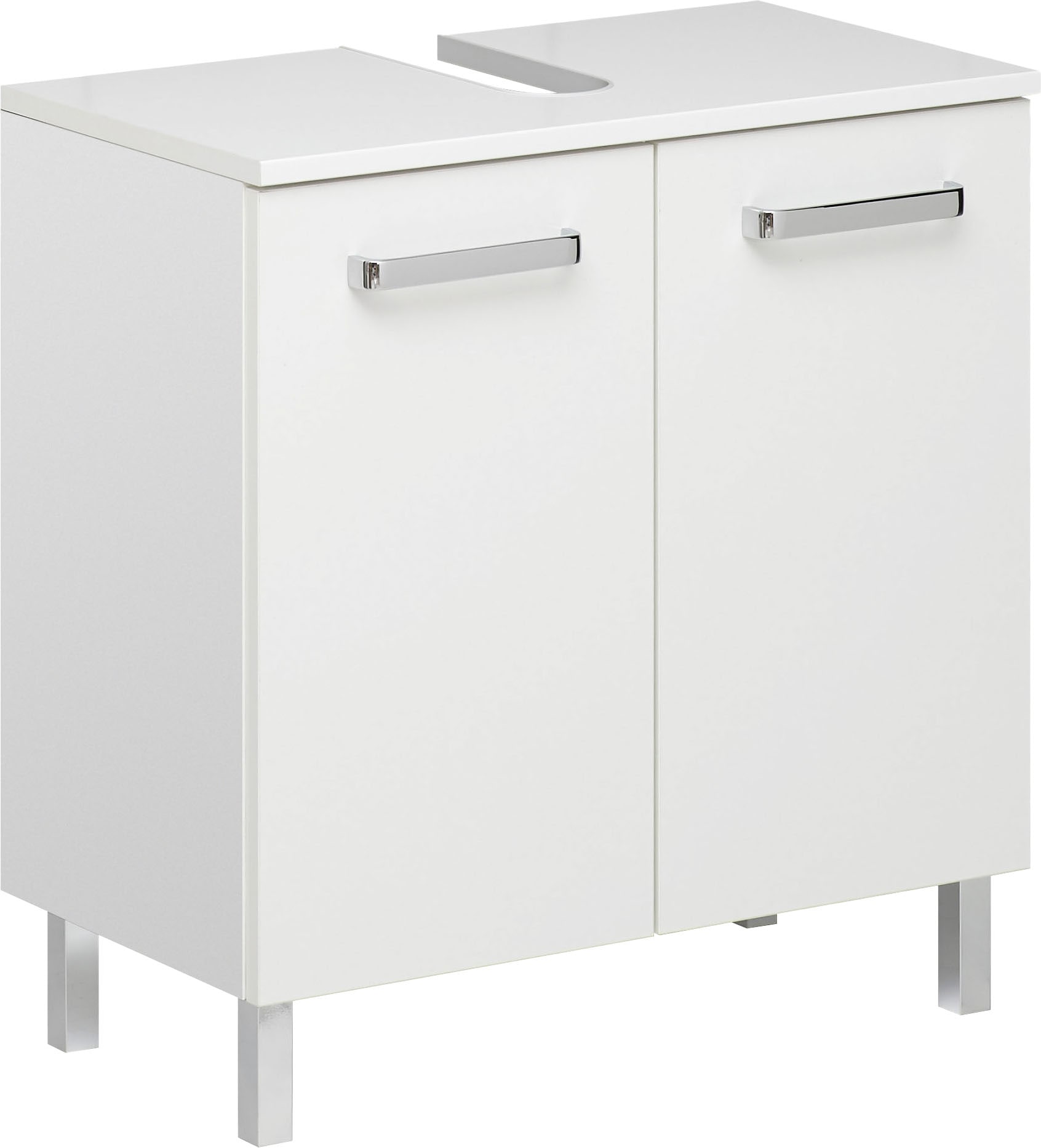 Waschbeckenunterschrank »Quickset Unterbeckenschrank mit 2 Türen, 60 cm breit, ohne...