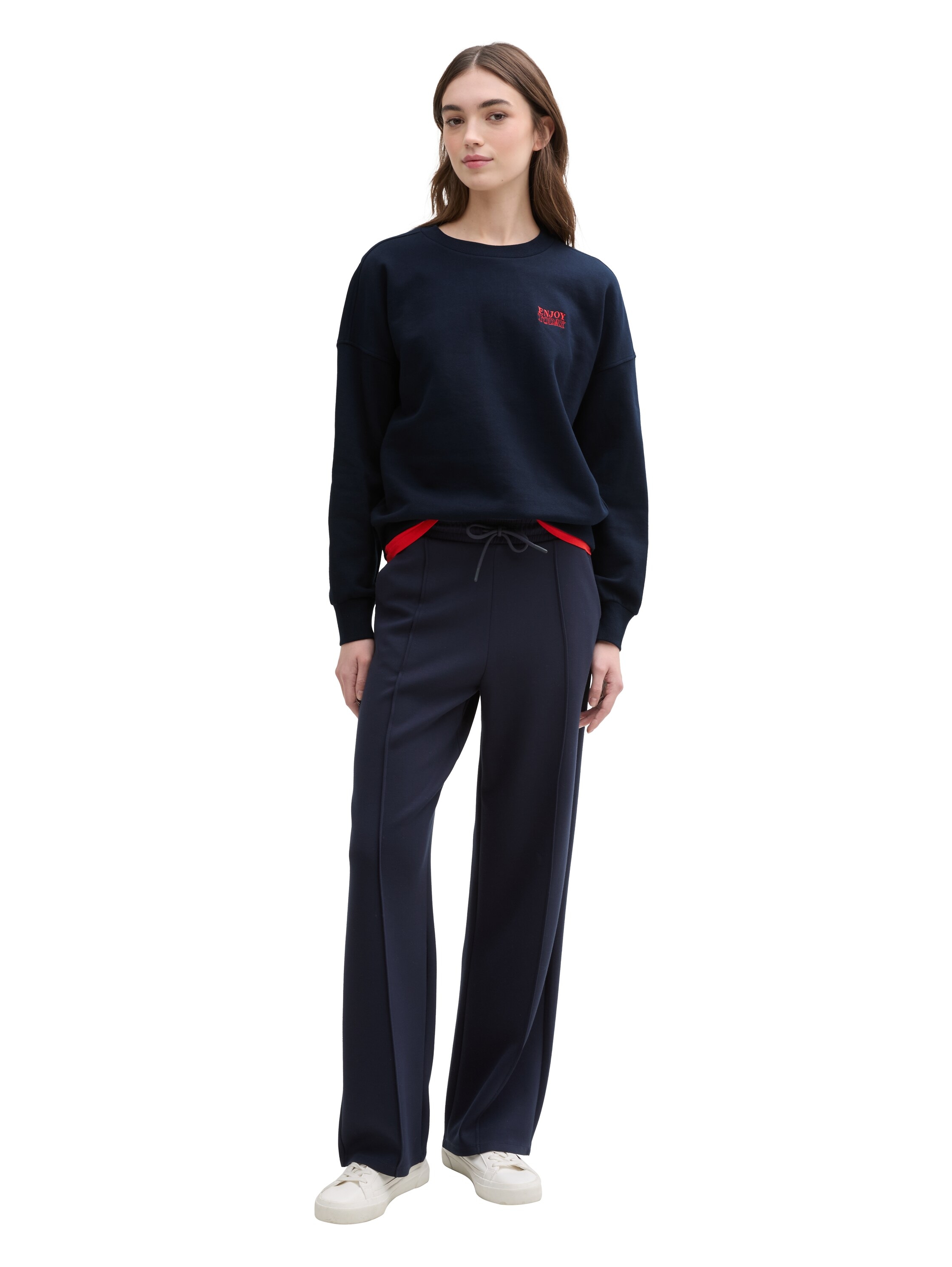 TOM TAILOR Denim Sweatshirt, aus weicher Baumwolle