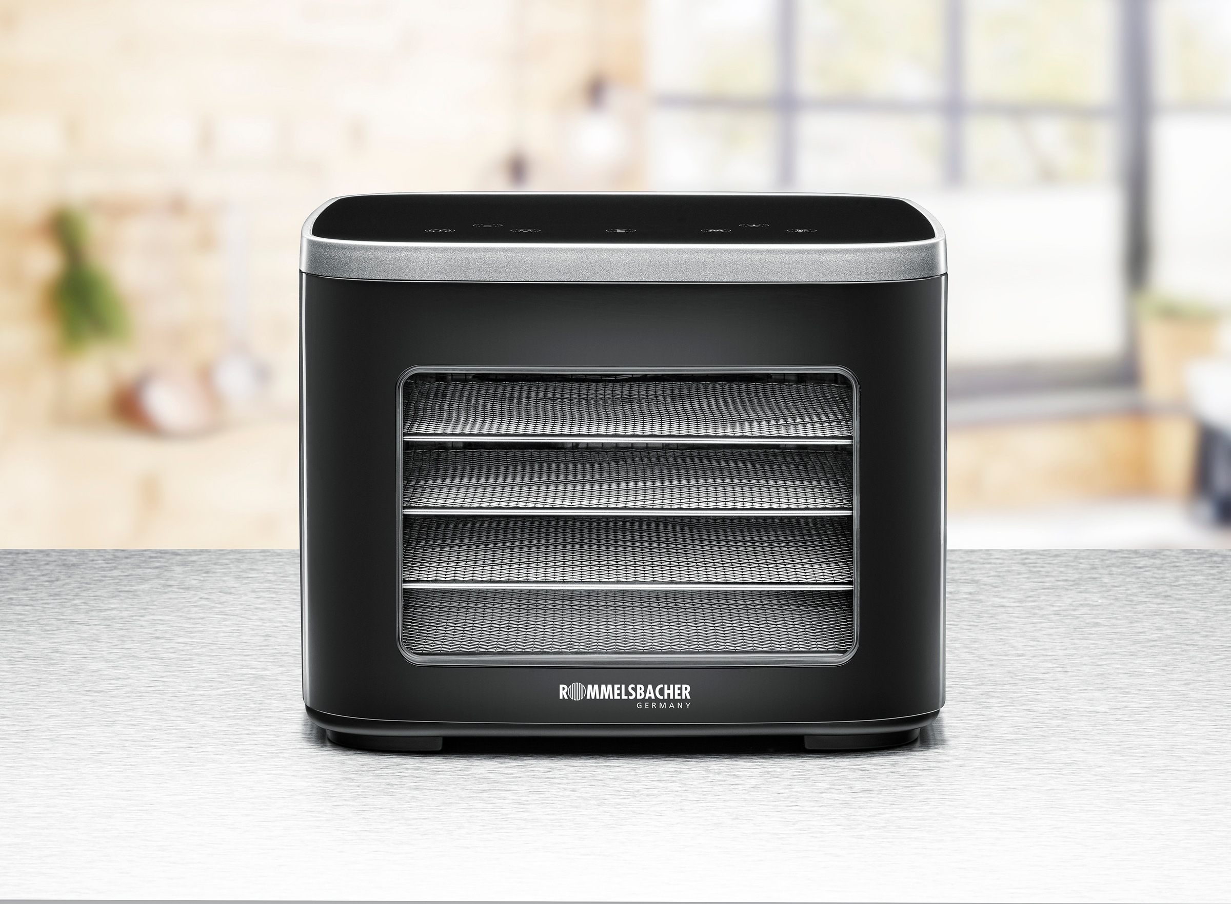 Rommelsbacher Dörrautomat »DA 450« präzise Temperaturregelung von 35-80°C, unbeheizter Betrieb möglich