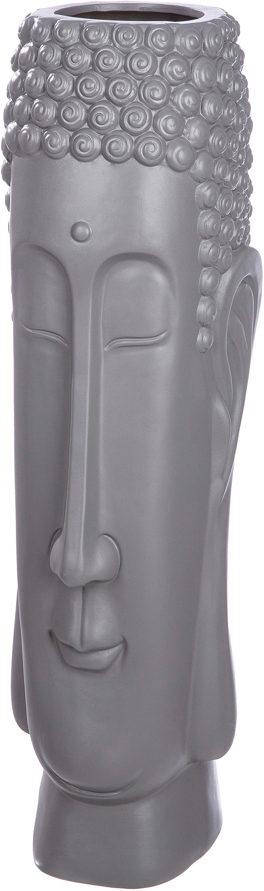 Casablanca by Gilde Bodenvase »Bodenvase "Buddha" grau«, (1 St.)