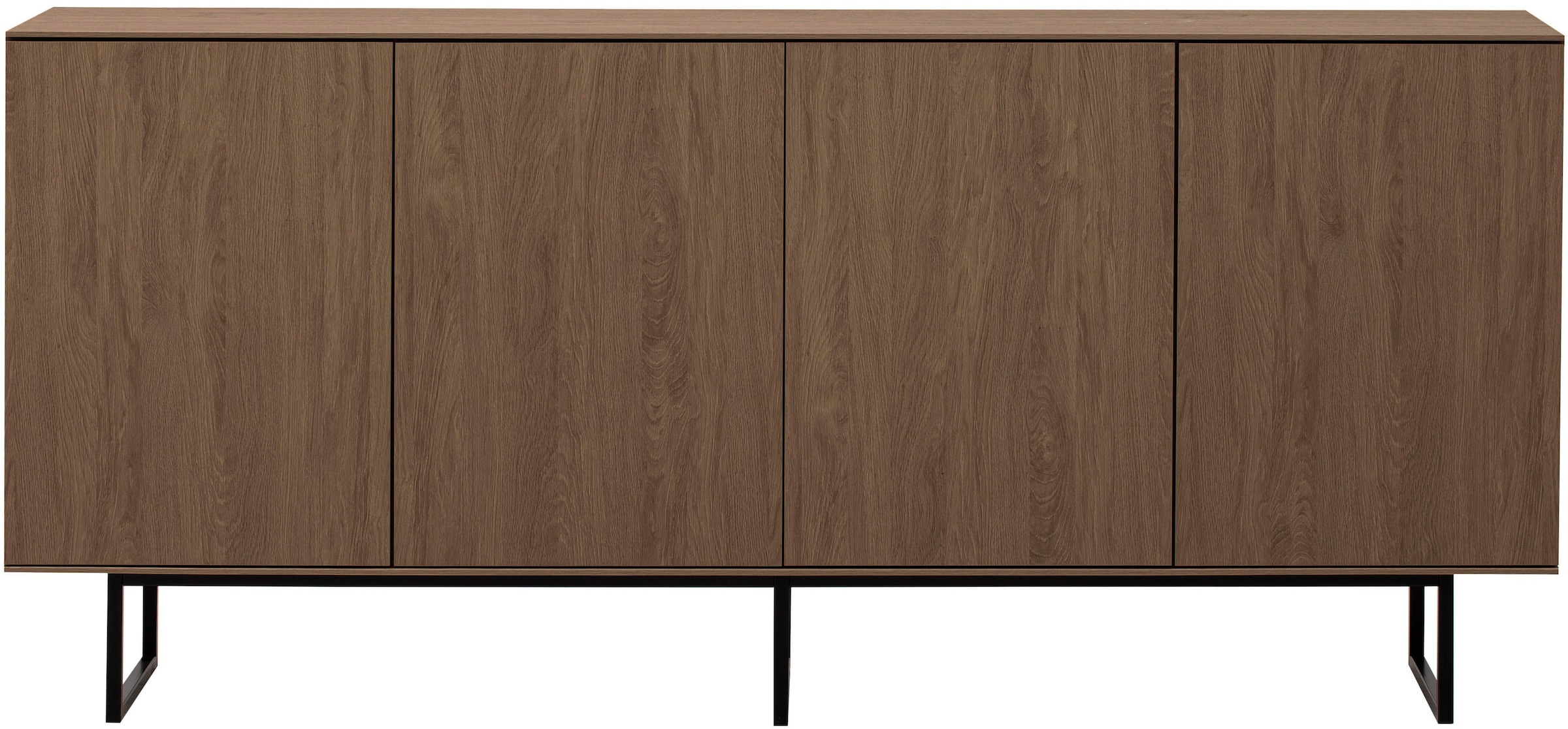 Home affaire Sideboard »Lund, moderner Schrank, Kommode mit Kufengestell« optisch dünner Oberboden, hochwertige Optik, ausreichend Stauraum