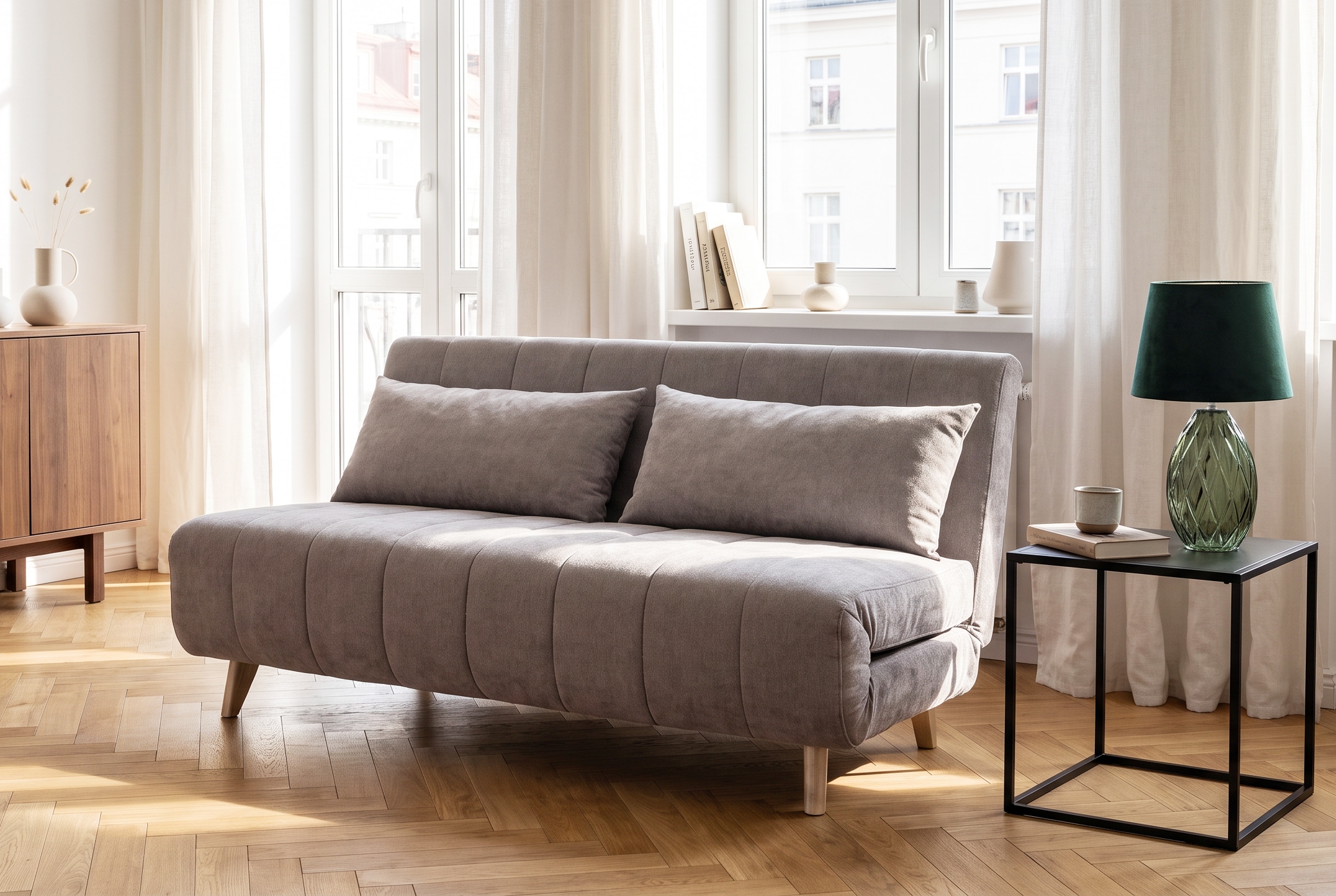 OTTO home Schlafsofa »FANNSEY 140 cm -2-Sitzer, verstellbare Rückenlehne« Verstellbare Rückenlehne und Sofa mit Bettfunktion
