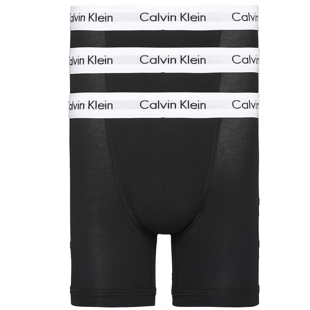 Calvin Klein Underwear Boxershorts, (Packung, 3 St., 3er-Pack), mit verlängerten Beinen