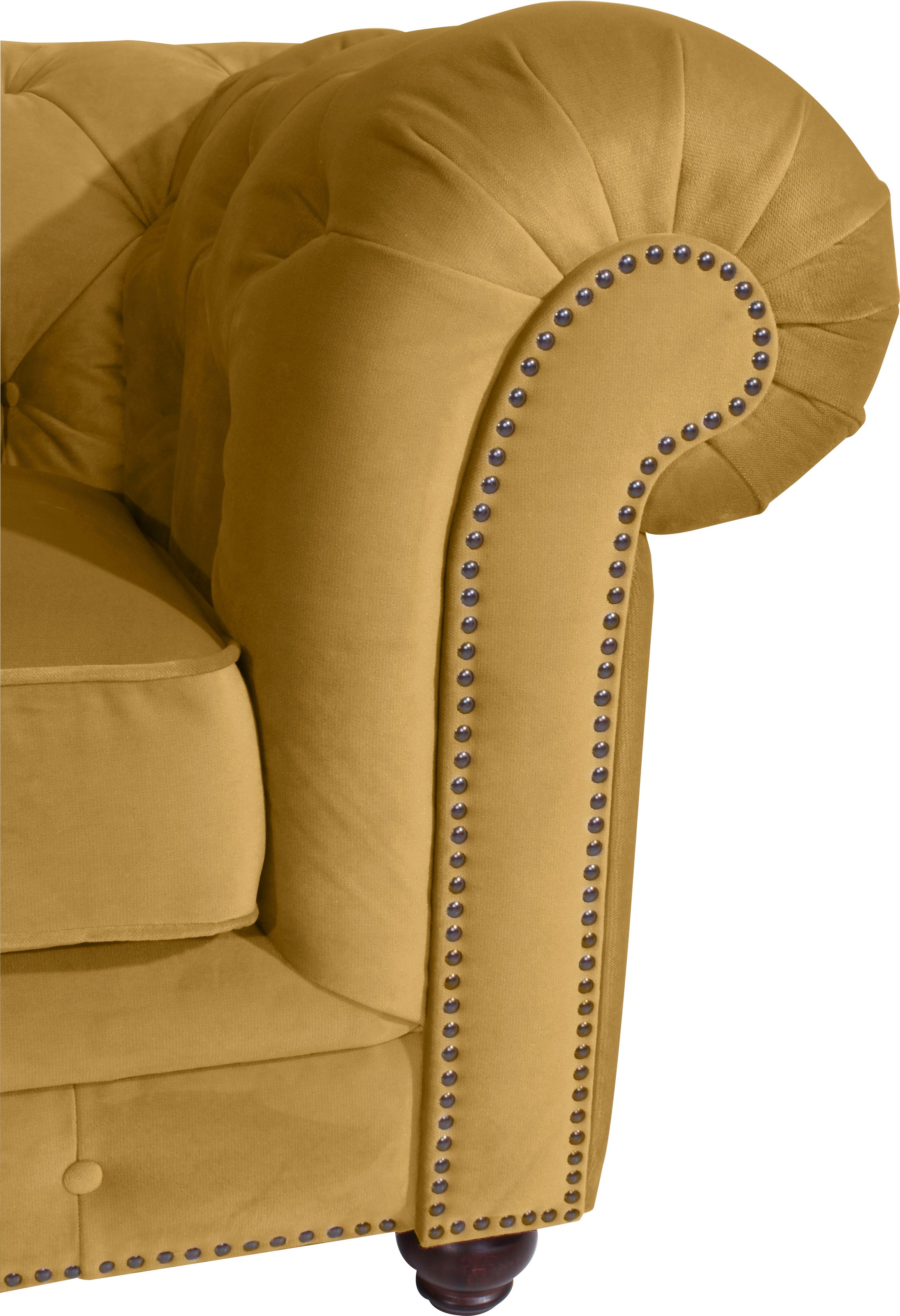 Max Winzer® Chesterfield-Sessel »Old England, Loungesessel, modern, Retro und elegant, bequemer Sessel«, mit edler Knopfheftung