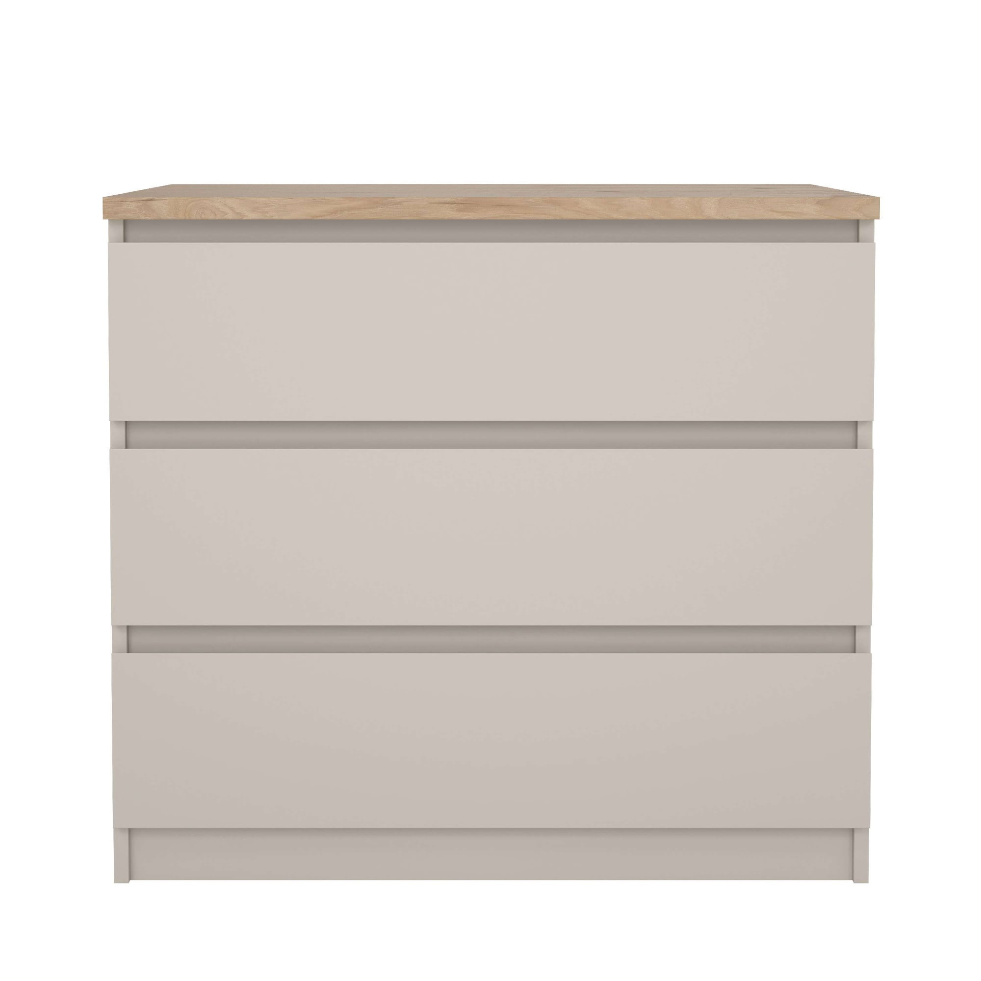 INOSIGN Kommode »Naia« Modern, mehrere Farben,abgerundete Schubladenkanten auf Metallgleiter