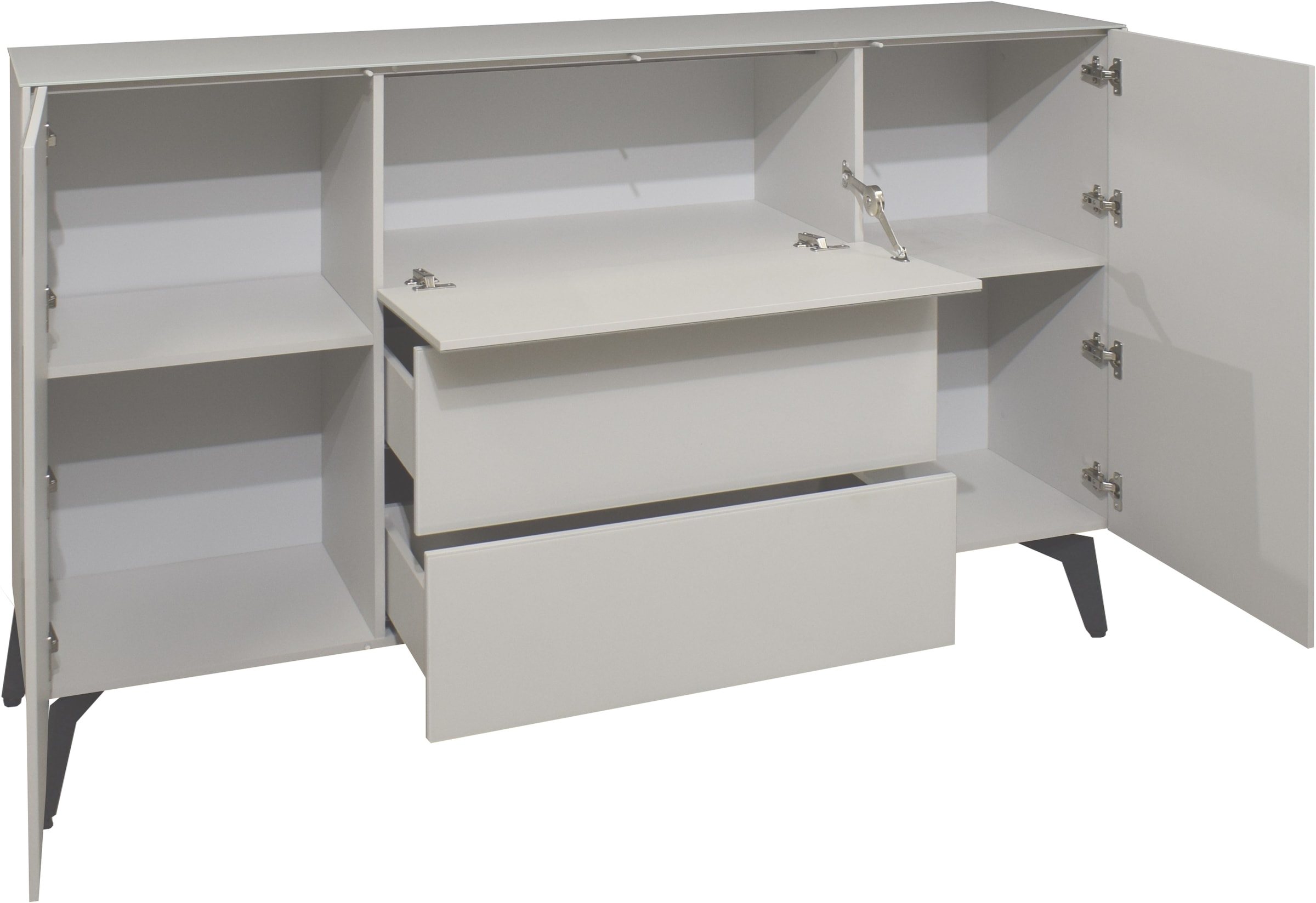 Mäusbacher Kommode »Imola TOPSELLER!« OTTOs Choice,  Kommode mit Glasfront und Glasoberplatte