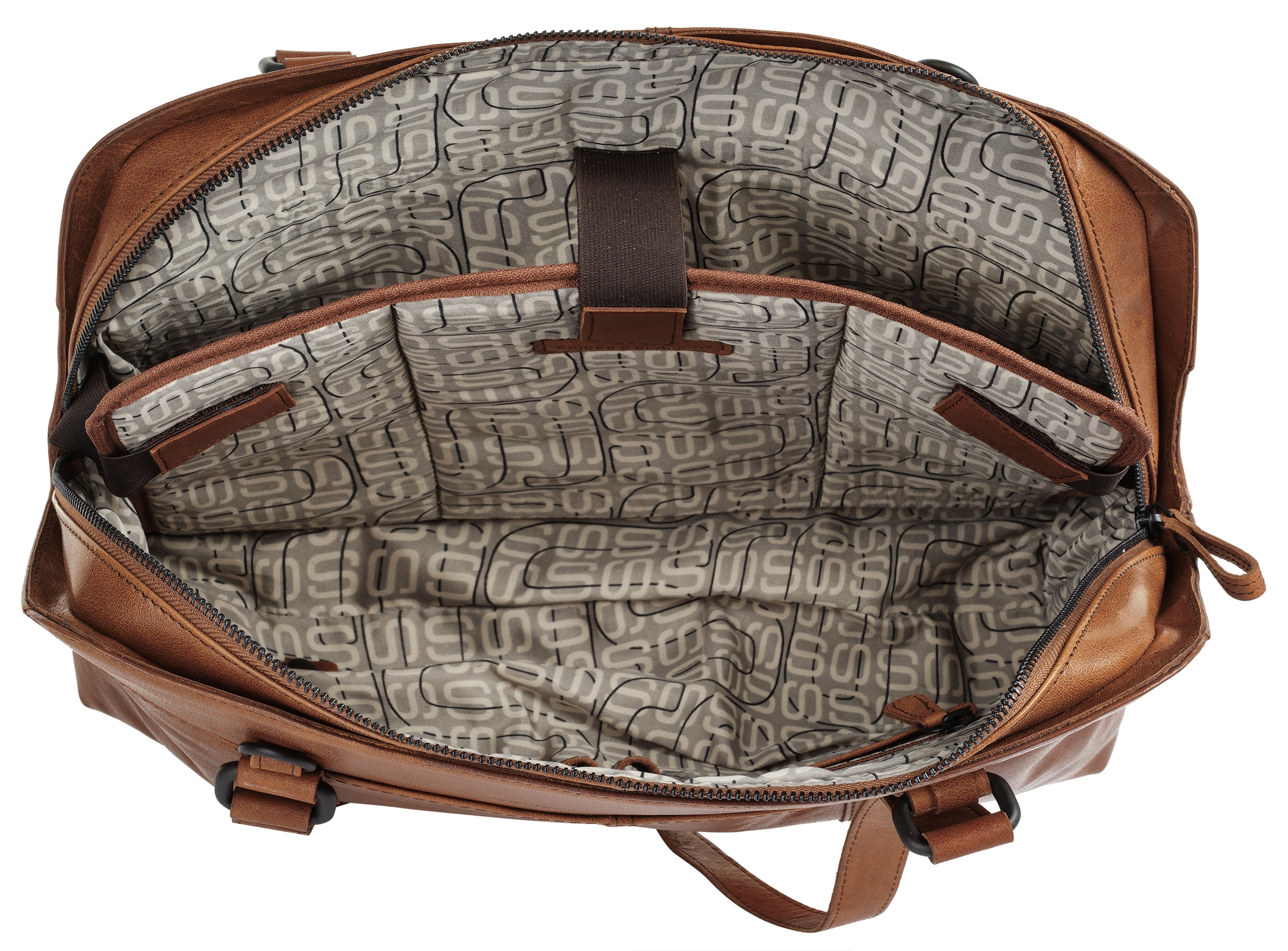 Spikes & Sparrow Shopper, echt Leder