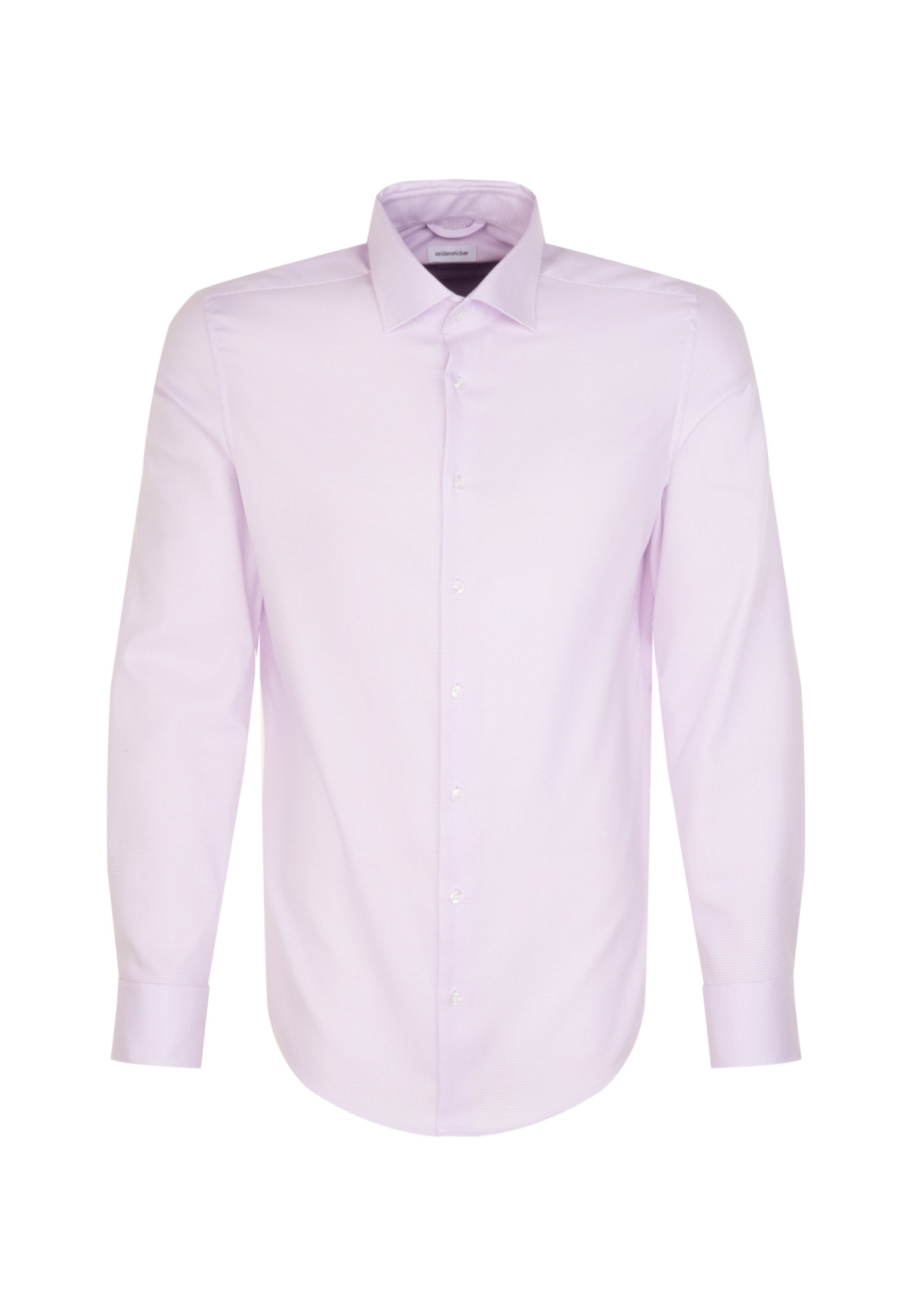 seidensticker Businesshemd »Schwarze Rose« Shaped 1/1 Kentkragen Struktur