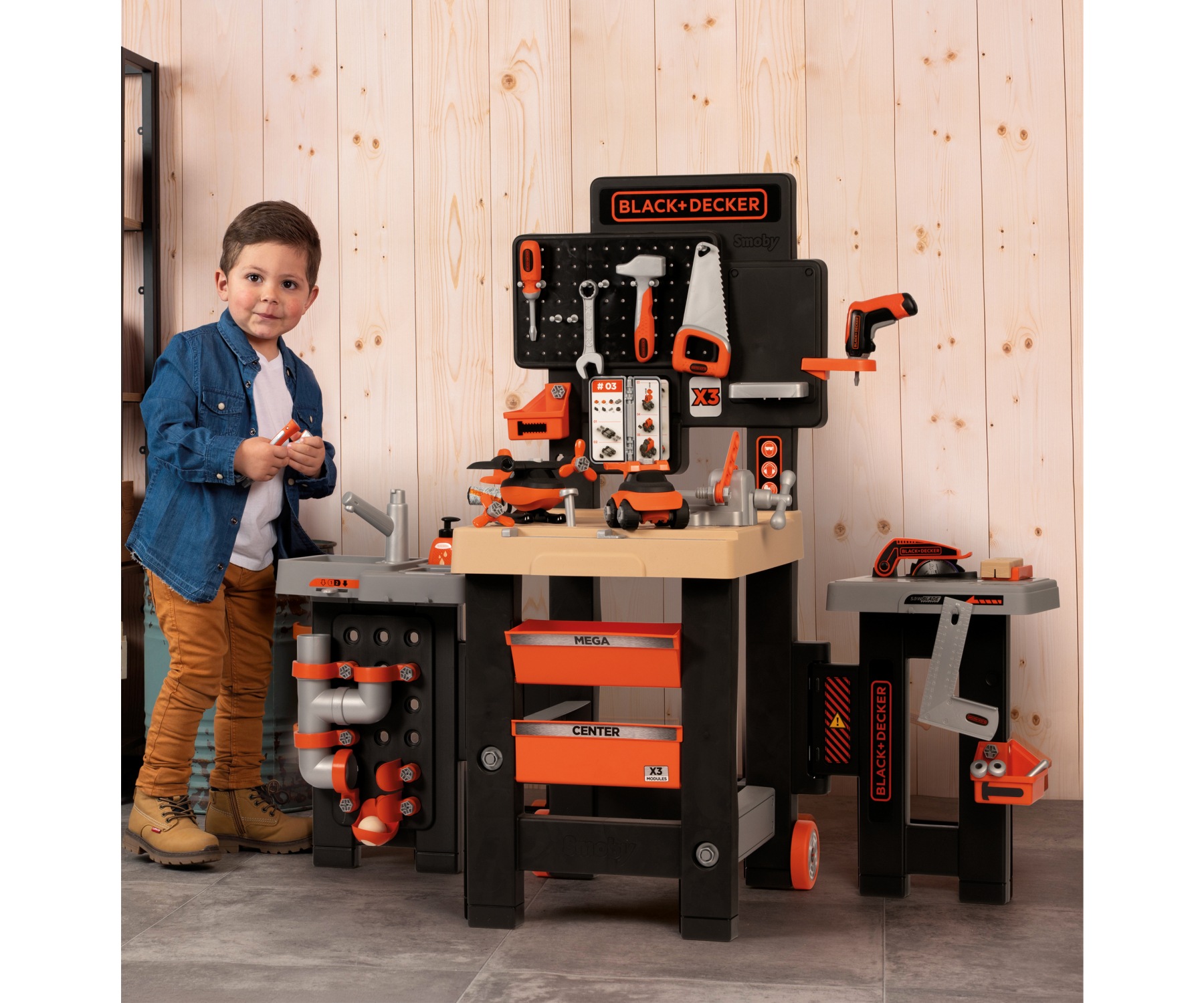 Smoby Spielwerkbank »Black+Decker Mega Center«