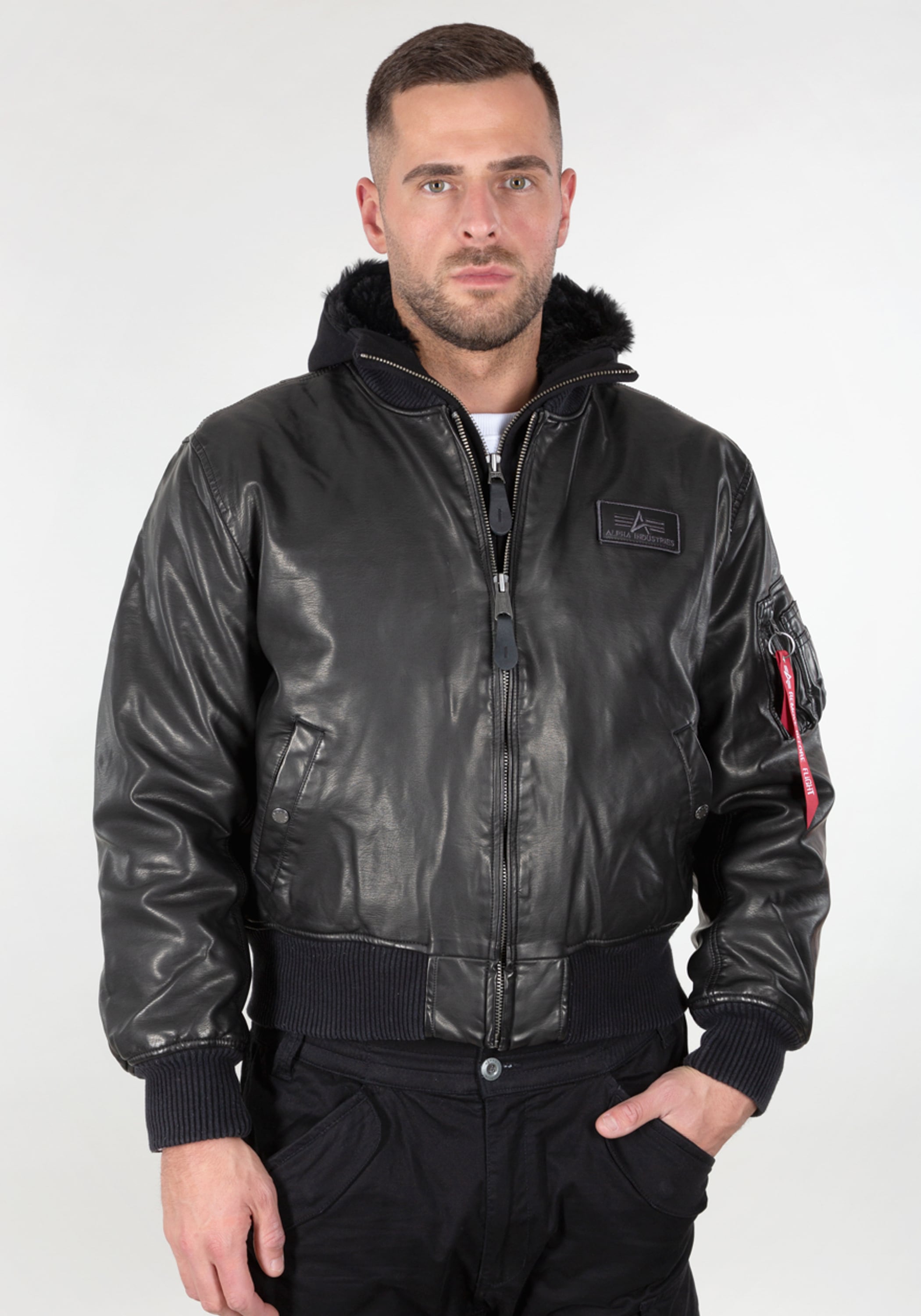 Alpha Industries Lederjacke »Alpha Industries Men - Leather & Vegan Jackets«