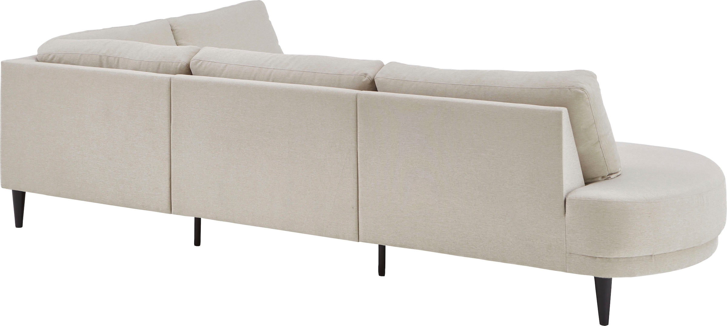 ATLANTIC home collection Ecksofa »Ronny L-Form«, mit Wellenunterfederung, rechts/links montierbar