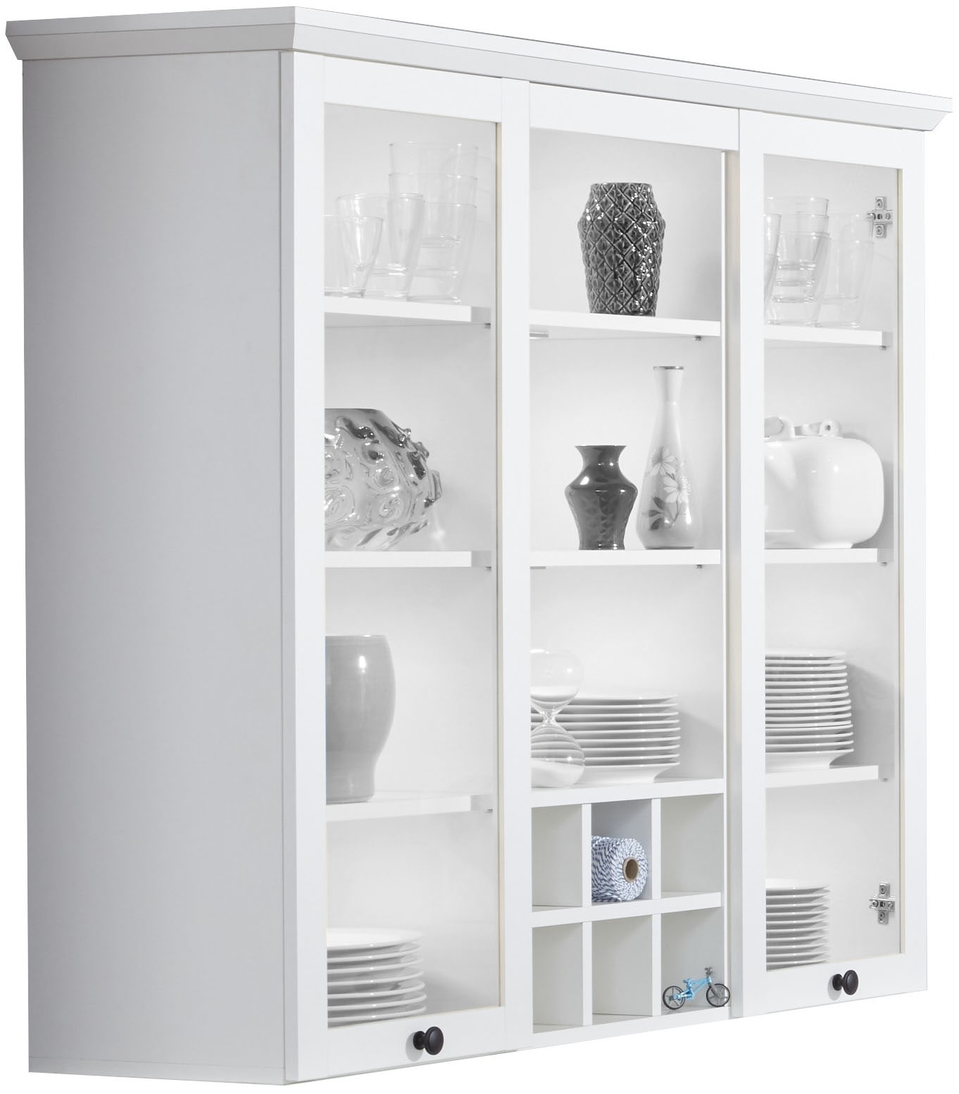 Home affaire Buffetaufsatz »Örebro« 1 Stk. tlg. Buffetaufsatz mit 2 Türen & 9 Fächern - (B/T/H) 119/36/106 cm