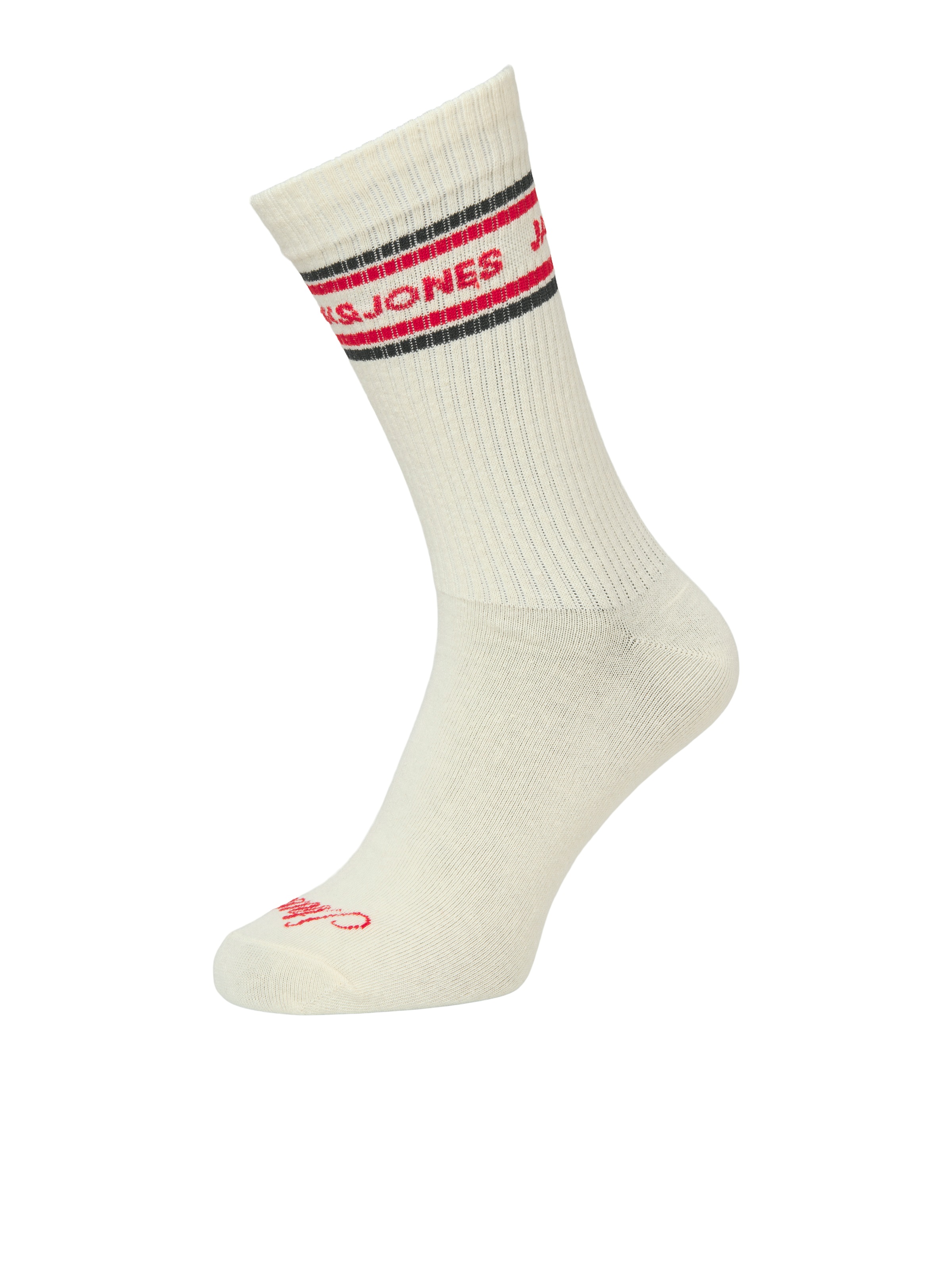 Jack & Jones Freizeitsocken »JACCHRISTMAS SOCK Adventskalender« Packung, 24 Paar tlg. 24 Paar Socken mit Weihnachtsmotiven, Baumwollmischung