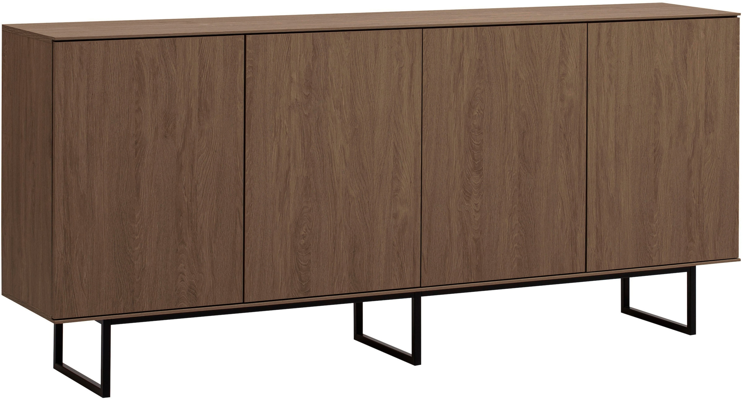 Home affaire Sideboard »Lund, moderner Schrank, Kommode mit Kufengestell« optisch dünner Oberboden, hochwertige Optik, ausreichend Stauraum