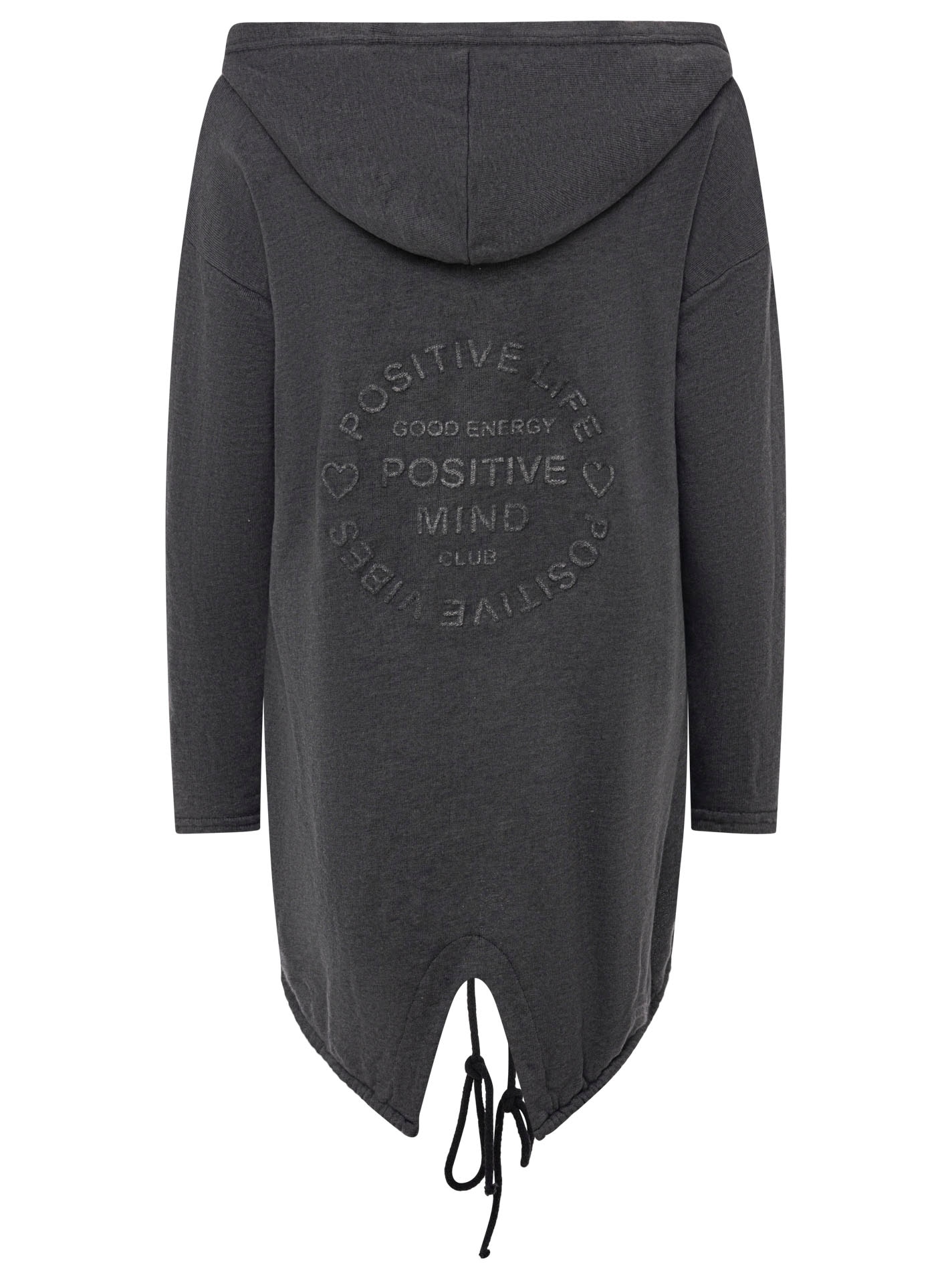 Zwillingsherz Jerseymantel »"Positive Mind"« mit hohem Baumwollanteil