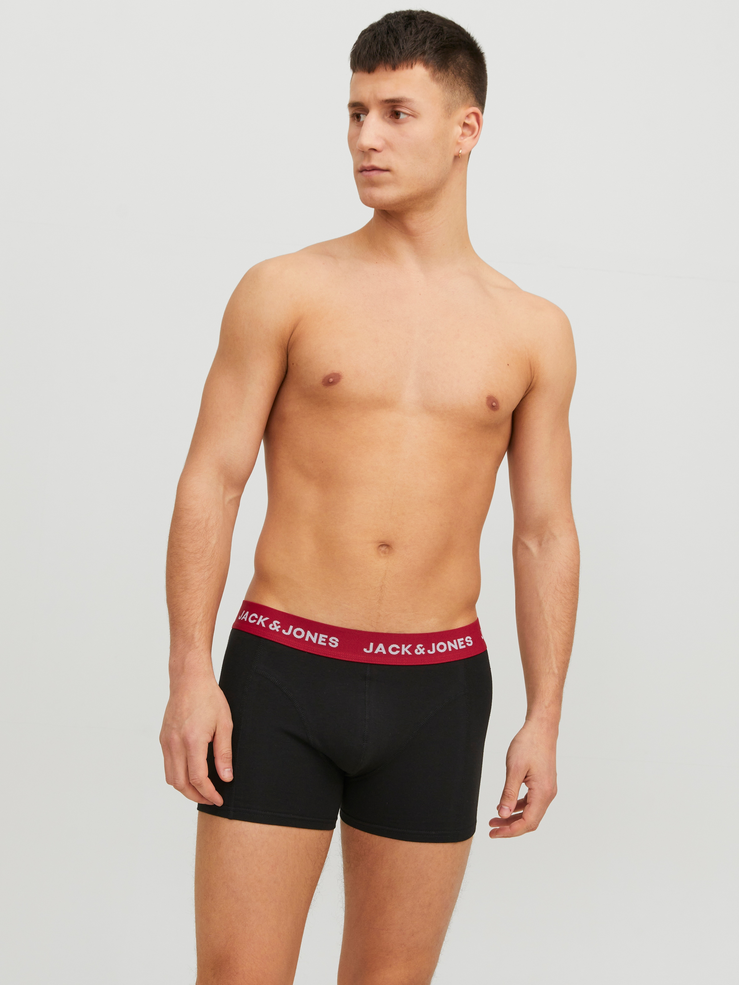 Jack & Jones Trunk »JACFLOWER BIRD TRUNKS 3 PACK NOOS«, 3 Stk.