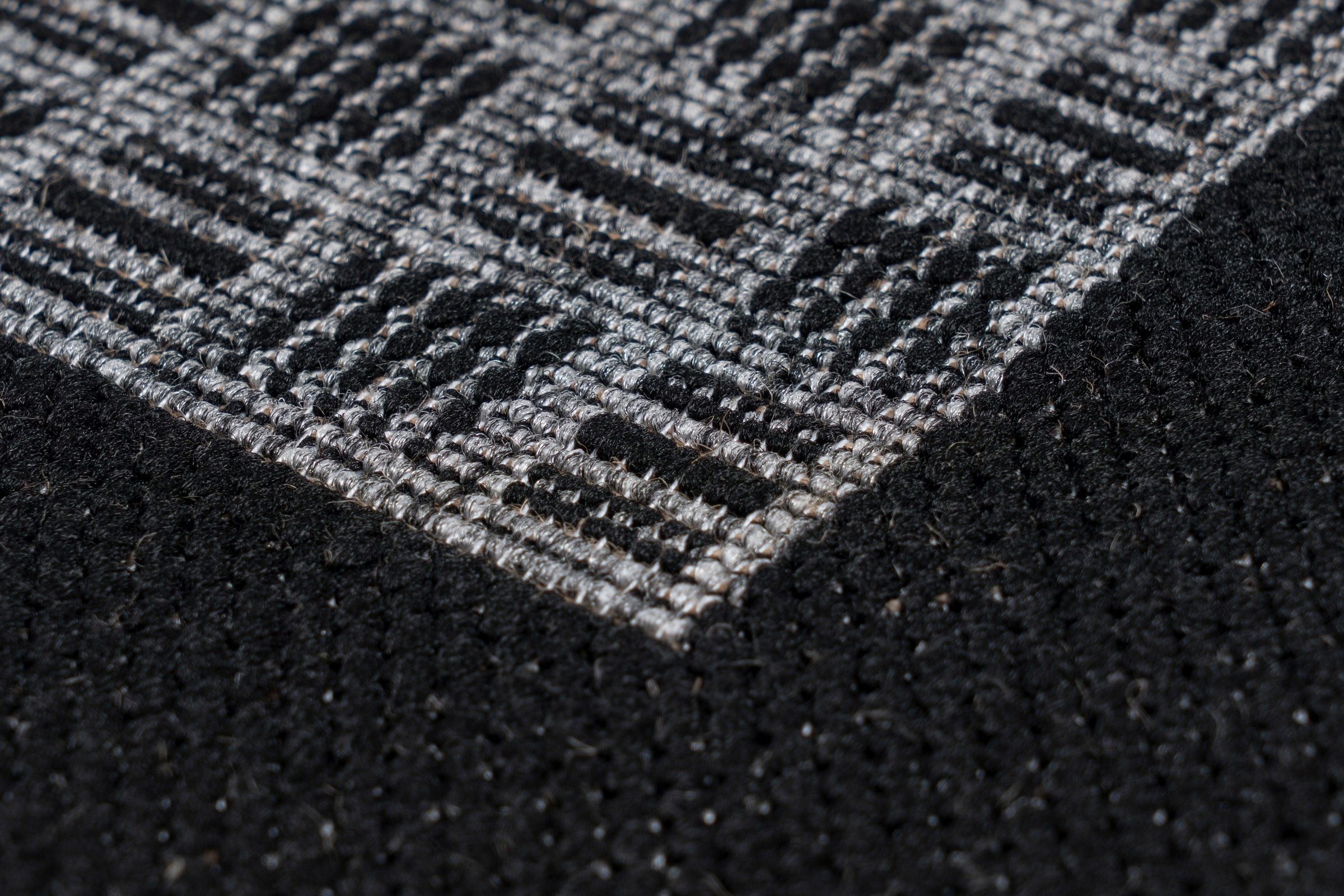 my home Teppich »Vidal« rechteckig 5 mm Höhe In- und Outdoor geeignet, Wohnzimmer