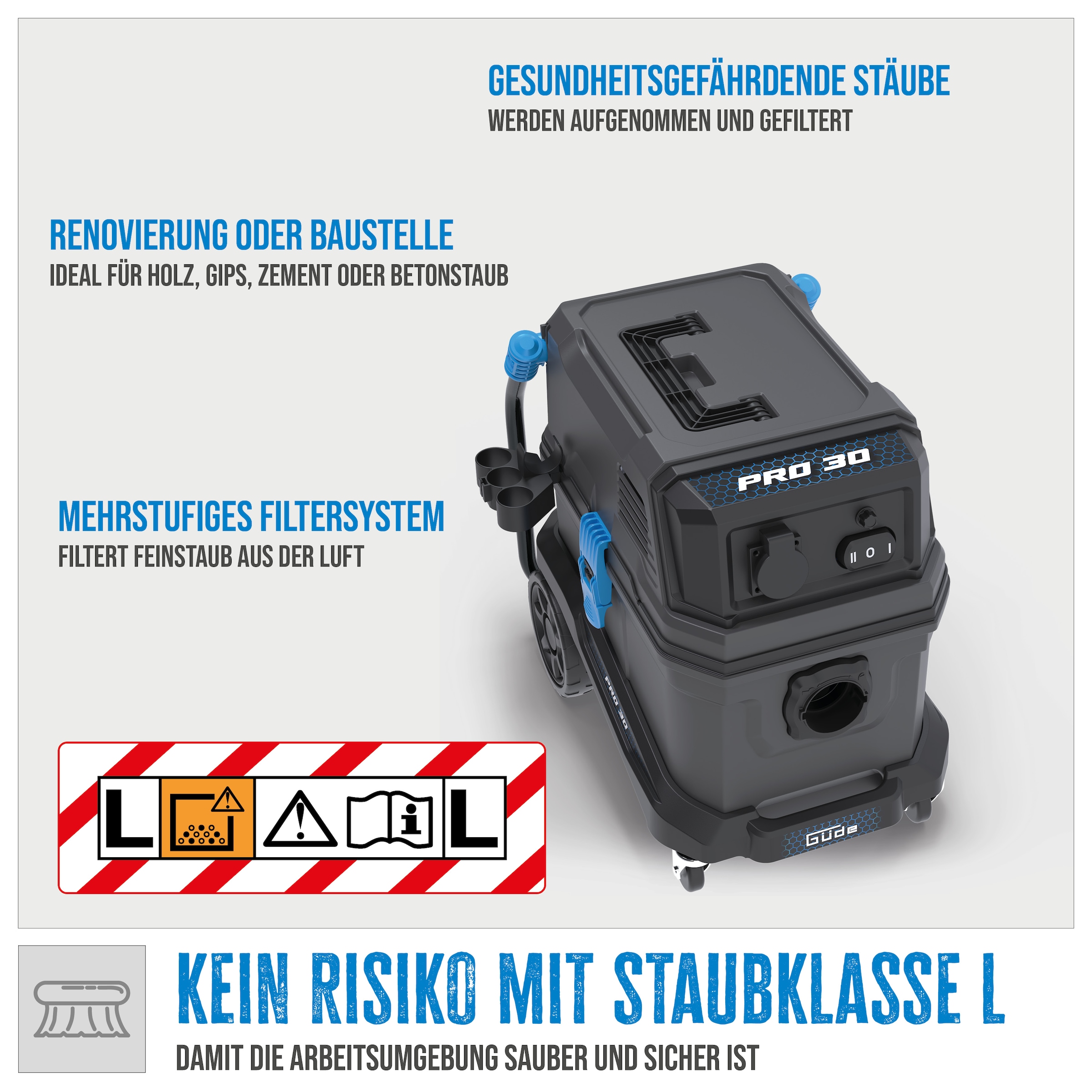 Güde Nass-Trocken-Sauger »Pro 30«