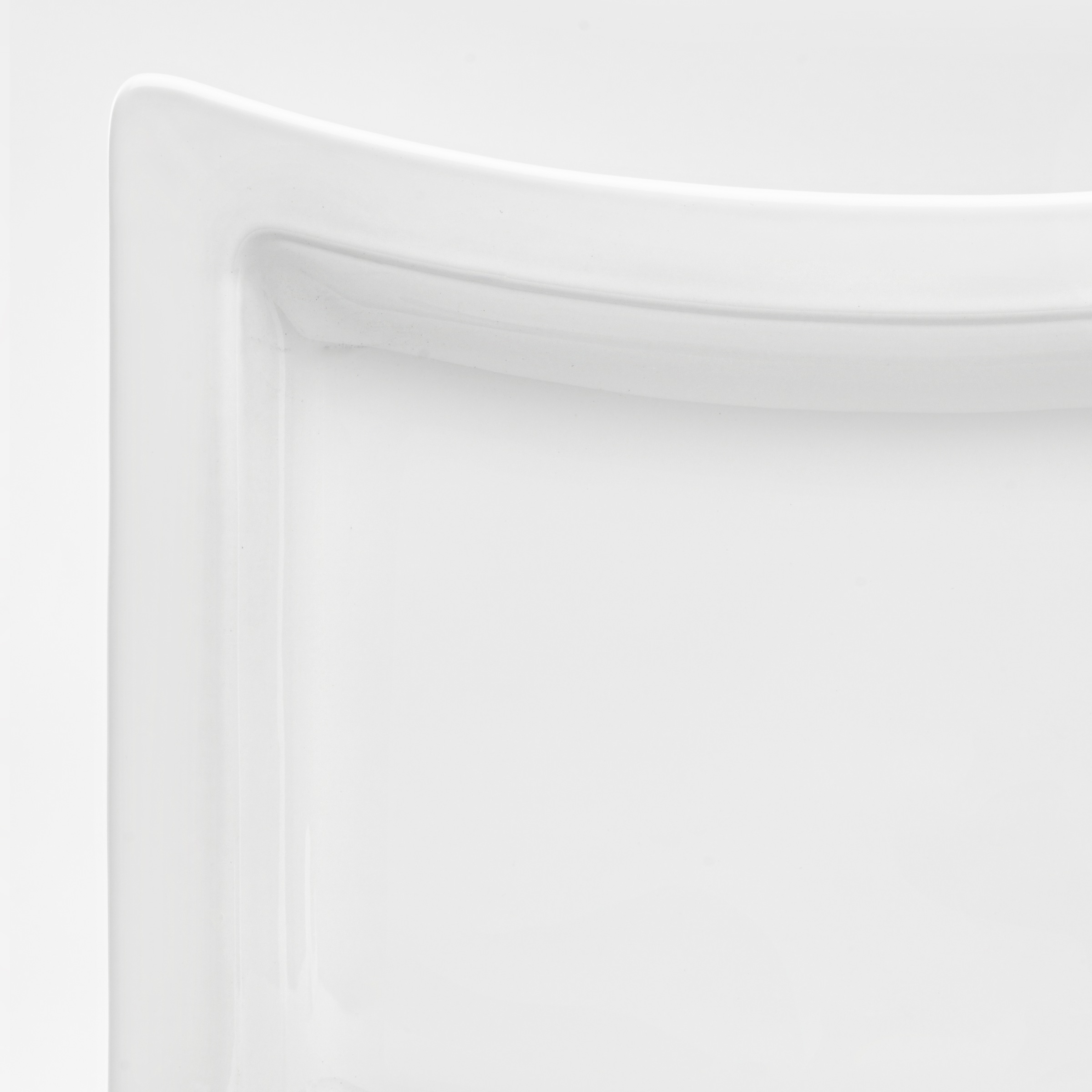 van Well Servierplatte »Platte curved, 31 cm, 1 Stück« spülmaschinen- und mikrowellengeeignet
