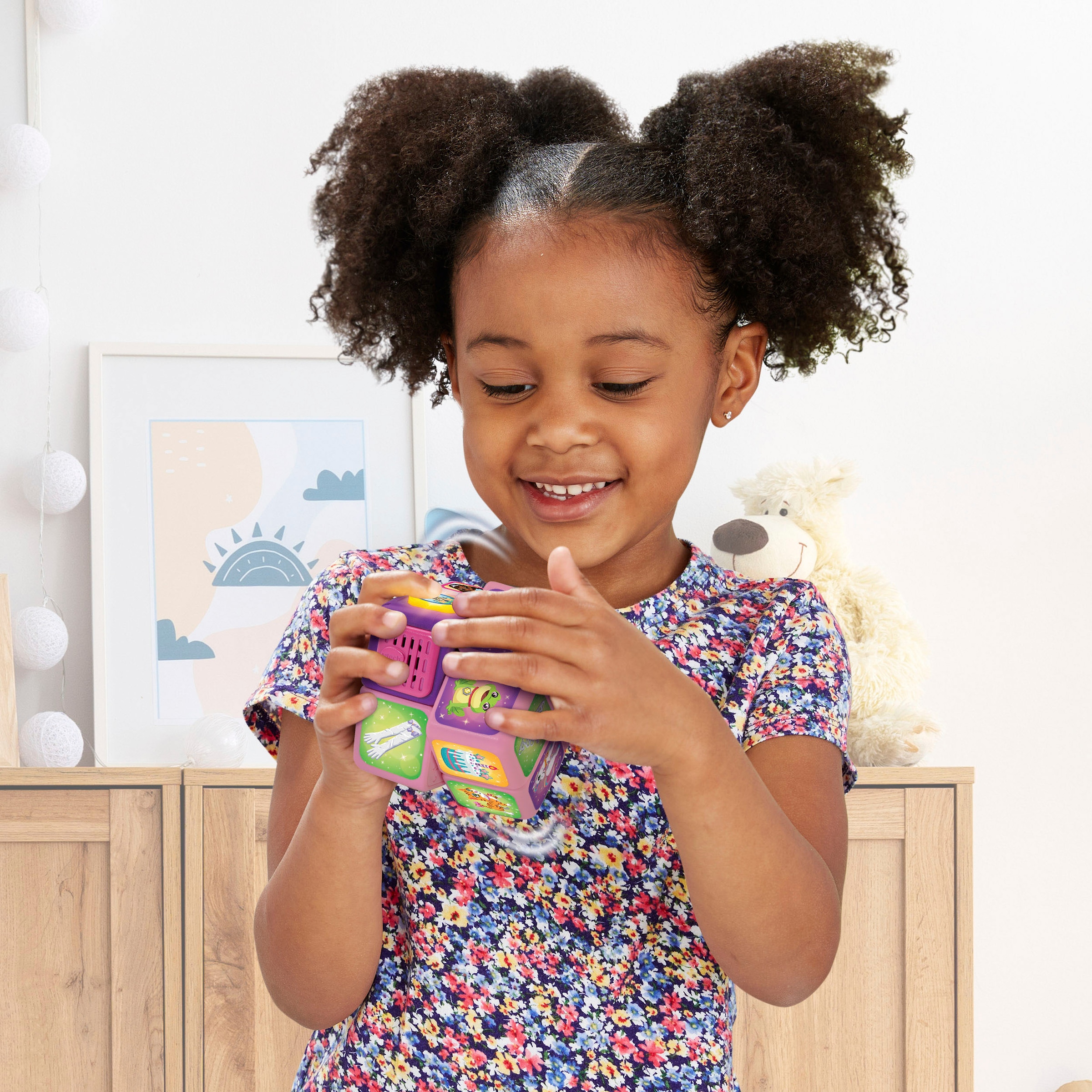 Vtech® Lernspielzeug »Twist & Learn, Princess-Würfel«, mit Licht- und Soundeffekt