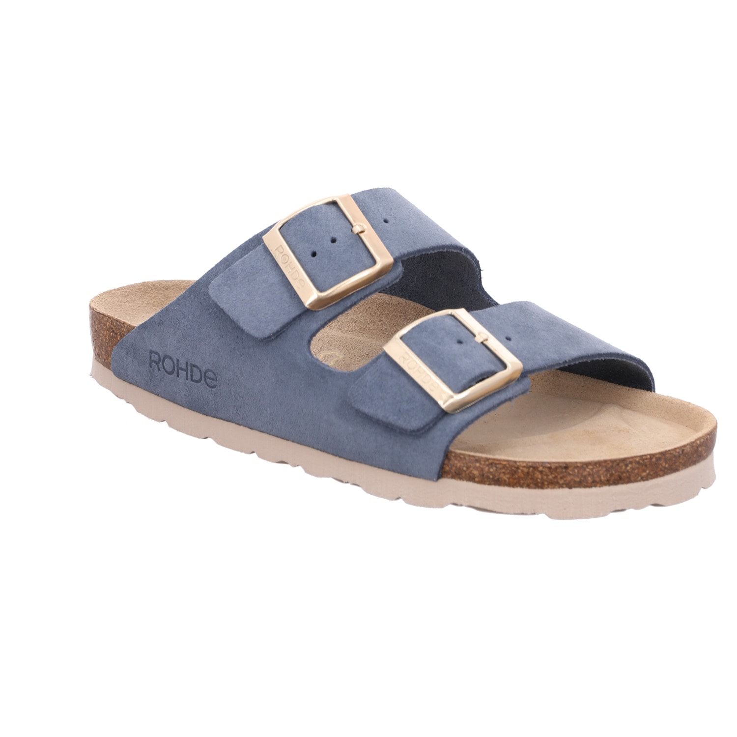 Rohde Pantolette »SUNNYS N°12«  Sommerschuh, Hausschuh, Zweischnaller, Strandschuh mit Softfußbett