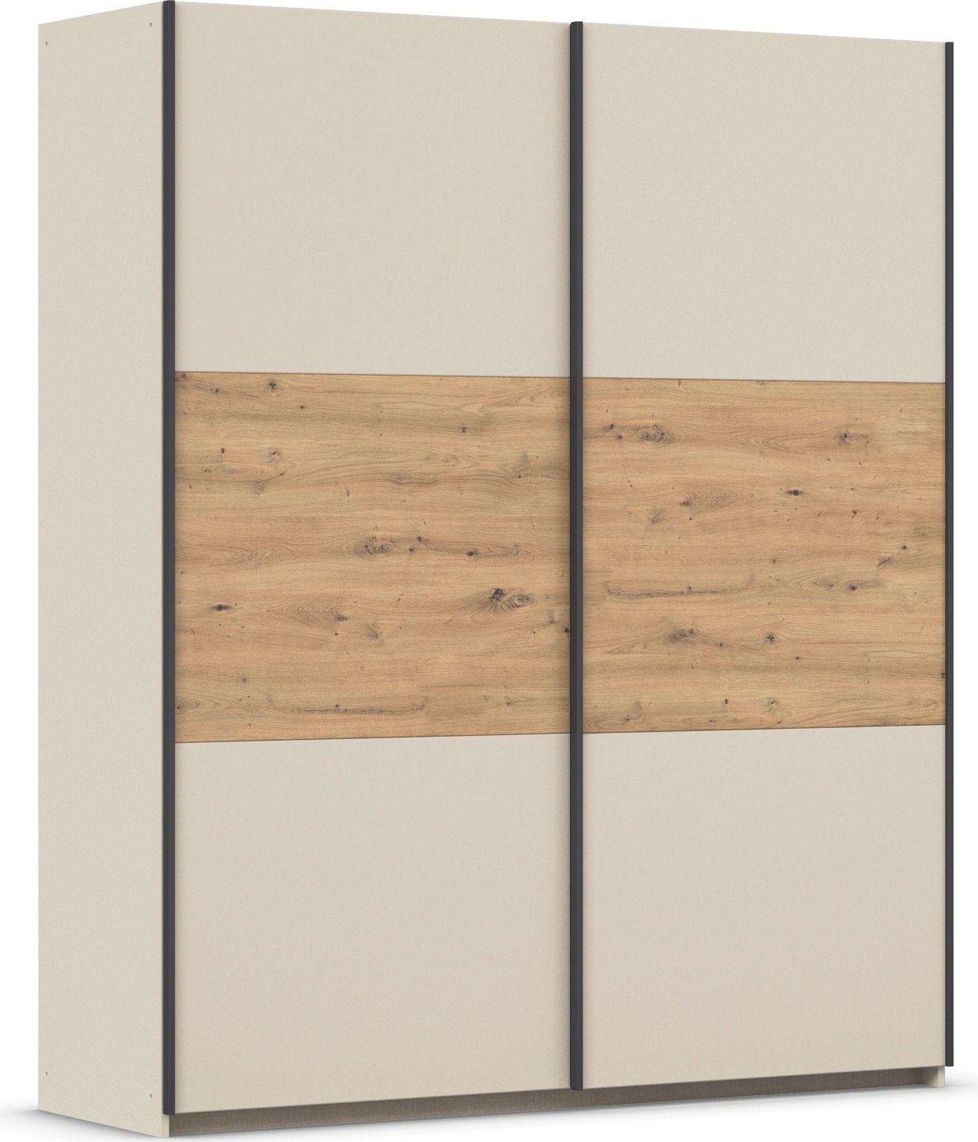 rauch Schwebetürenschrank »Kleiderschrank Schrank Garderobe Garderobenschrank Wäscheschrank NEO« in 3 verschiedenen Ausstattungen BASIC/CLASSIC/PREMIUM,  mit großzügigem Stauraum und vielfältigen Farbkombinationen