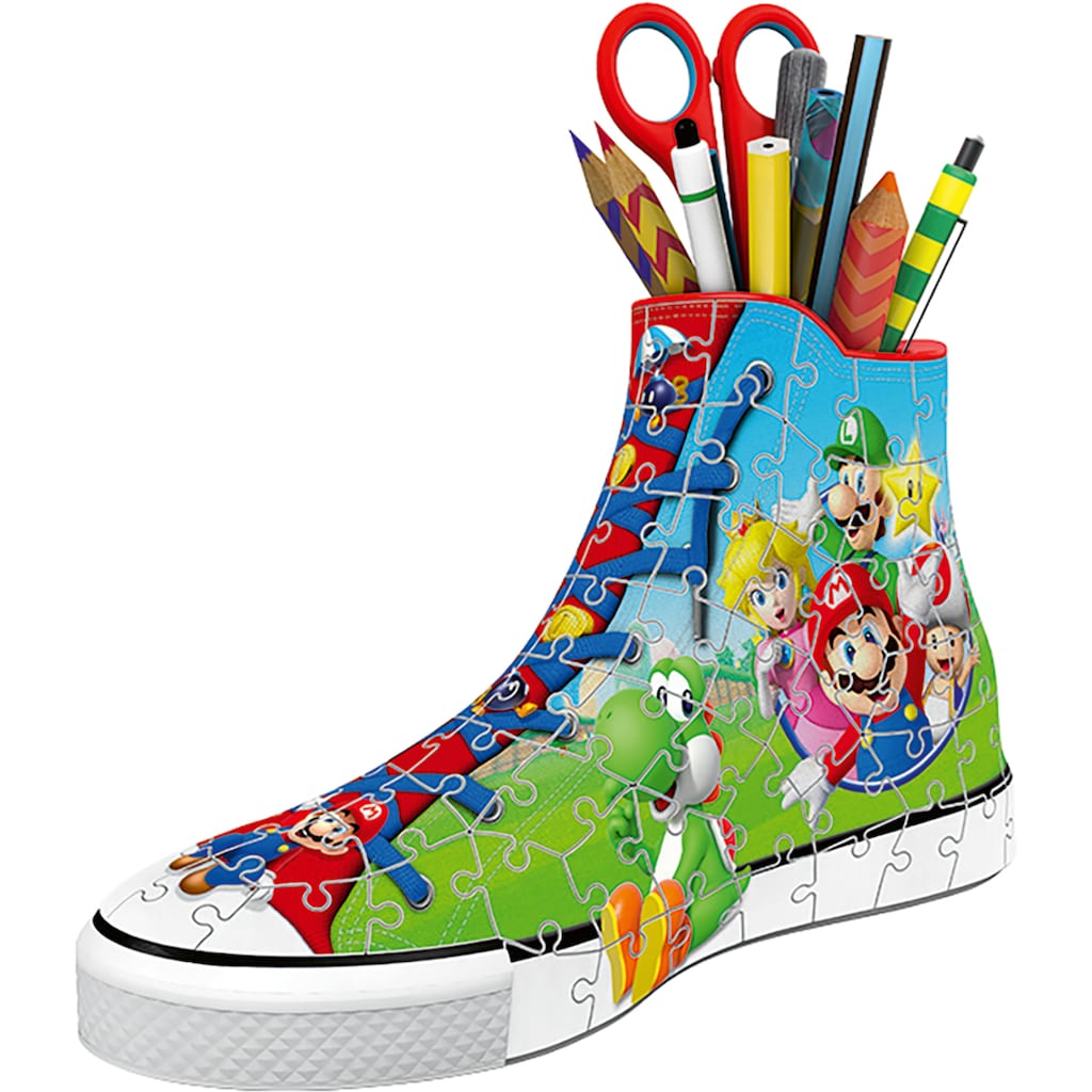 Ravensburger 3D-Puzzle »Sneaker Super Mario«, FSC® - schützt Wald - weltweit; Made in Europe