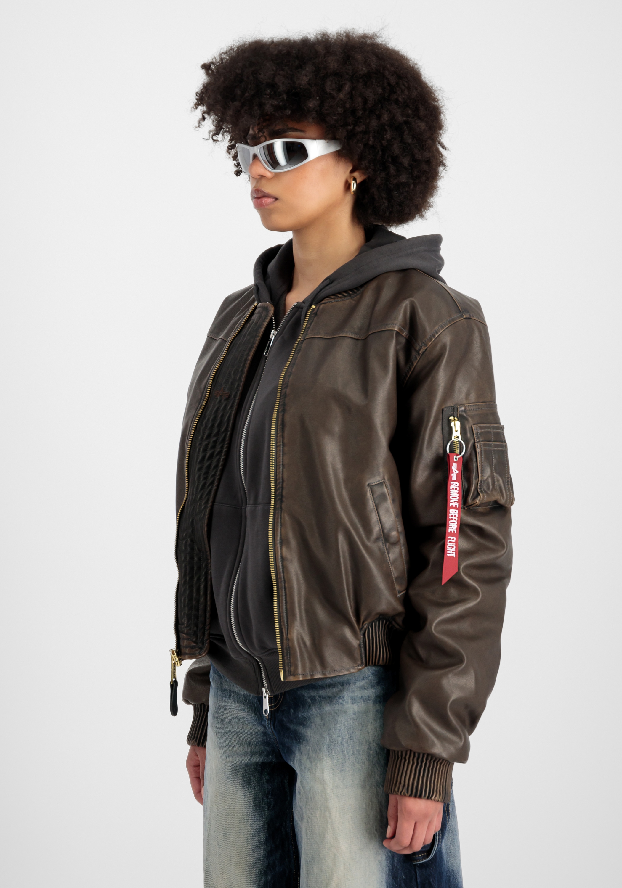 Alpha Industries Bomberjacke »Alpha Industries Women - Bomber Jackets MA-1 FL Vintage Women«
