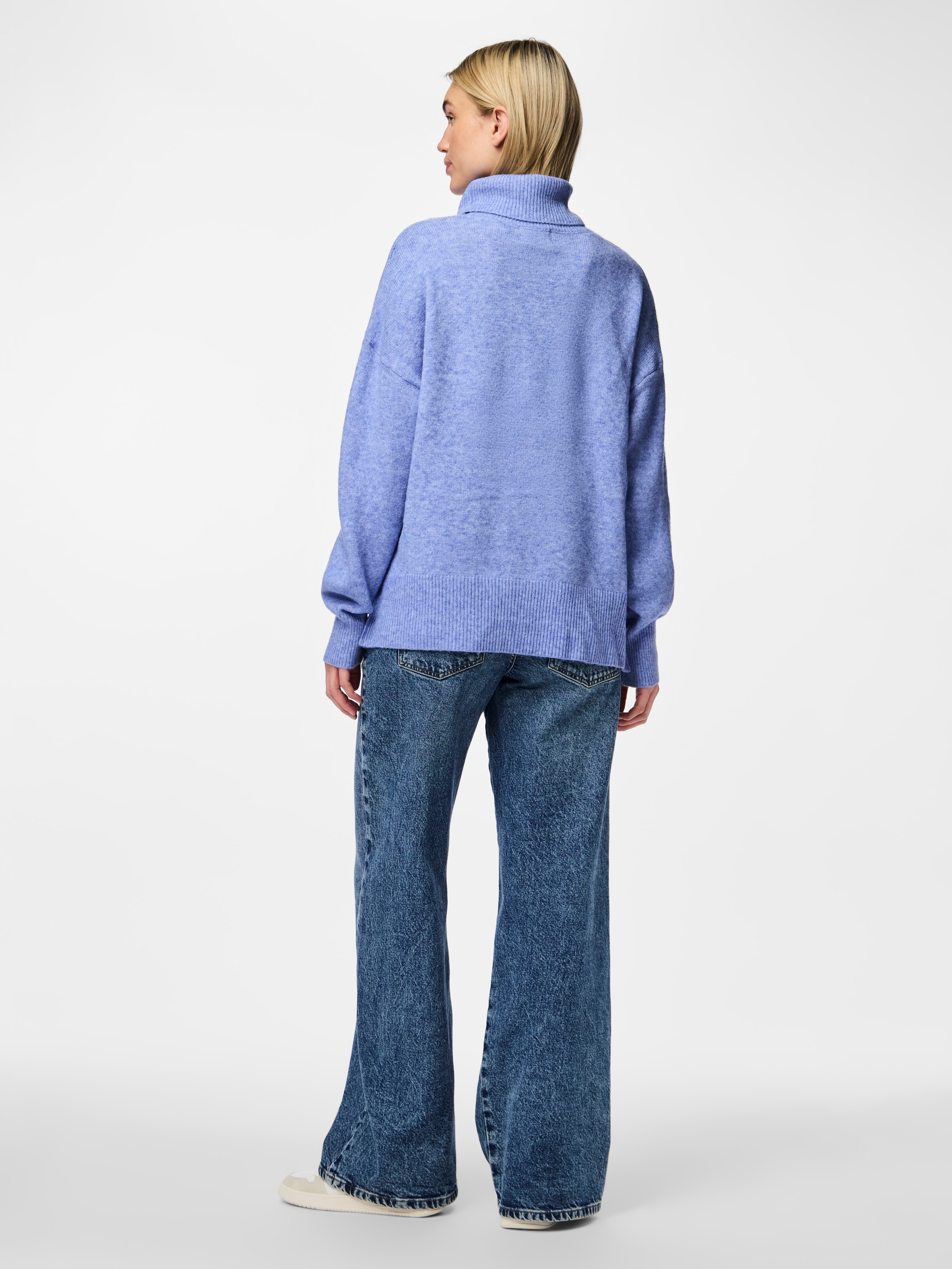 pieces Rollkragenpullover »PCMALOU LS ROLLNECK KNIT NOOS BC«