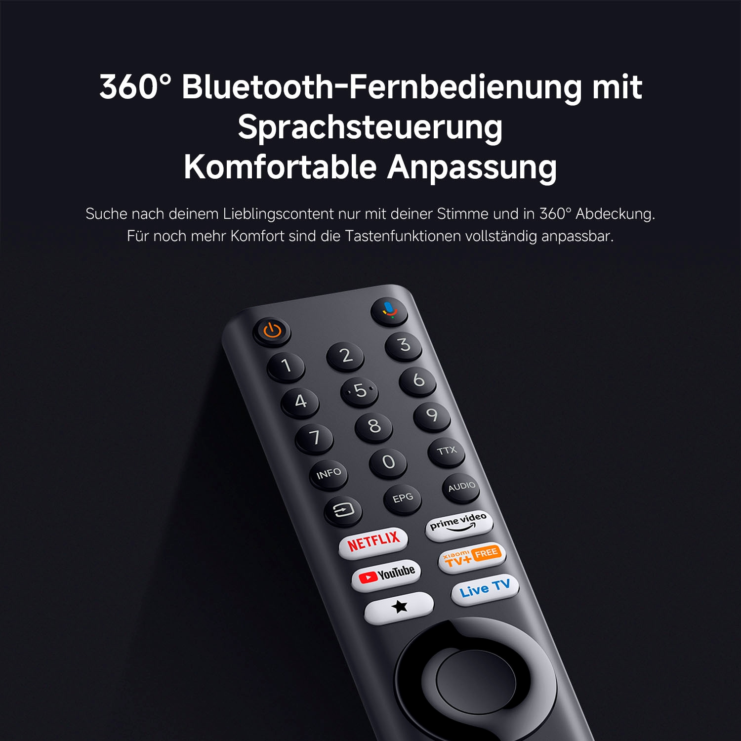 Xiaomi QLED-Fernseher »L55MB-APEU« 138 cm/55 ″ Smart-TV Xiaomi TV A Pro 55 (2026)