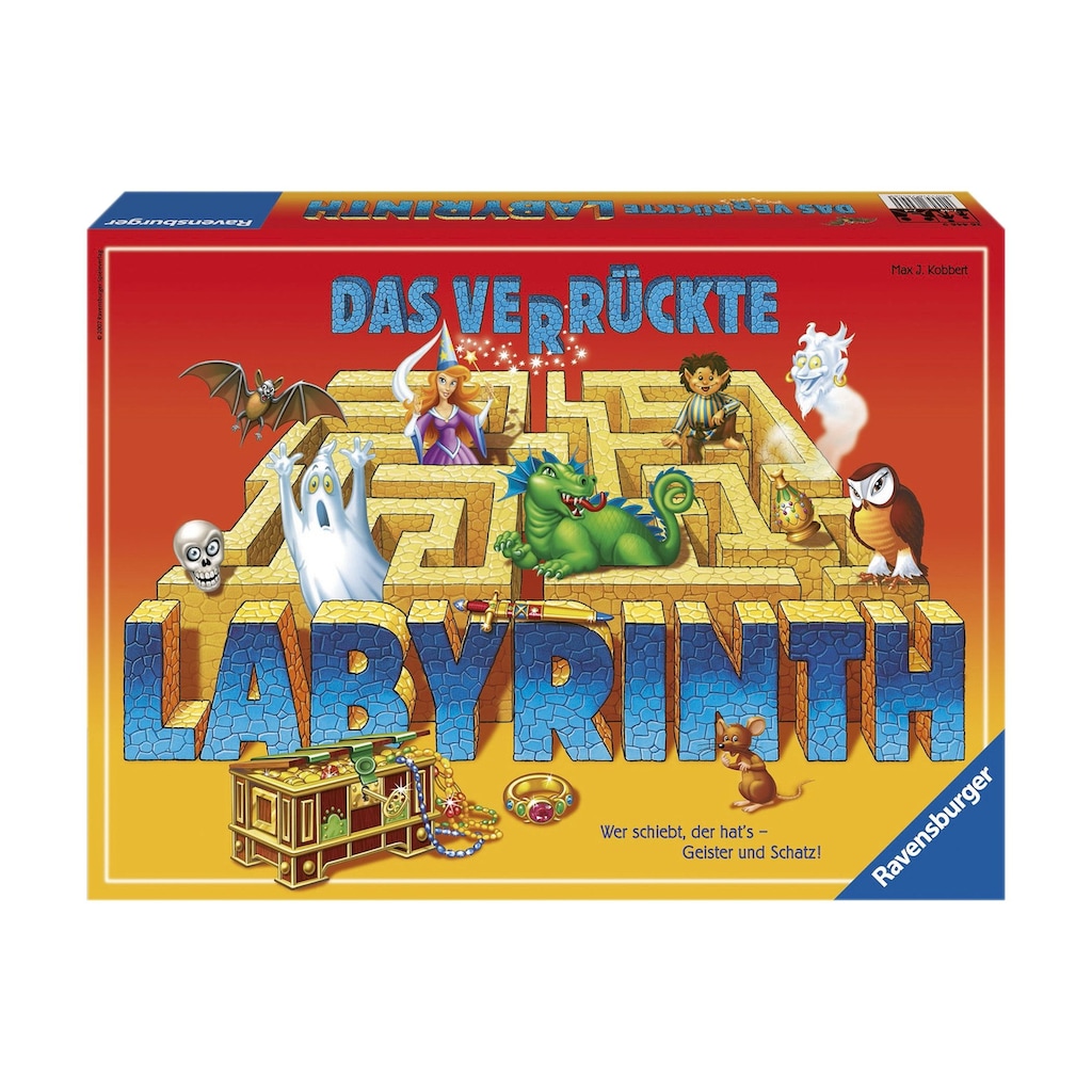 Ravensburger Spiel »Das verrückte Labyrinth«, Made in Europe, FSC® - schützt Wald - weltweit
