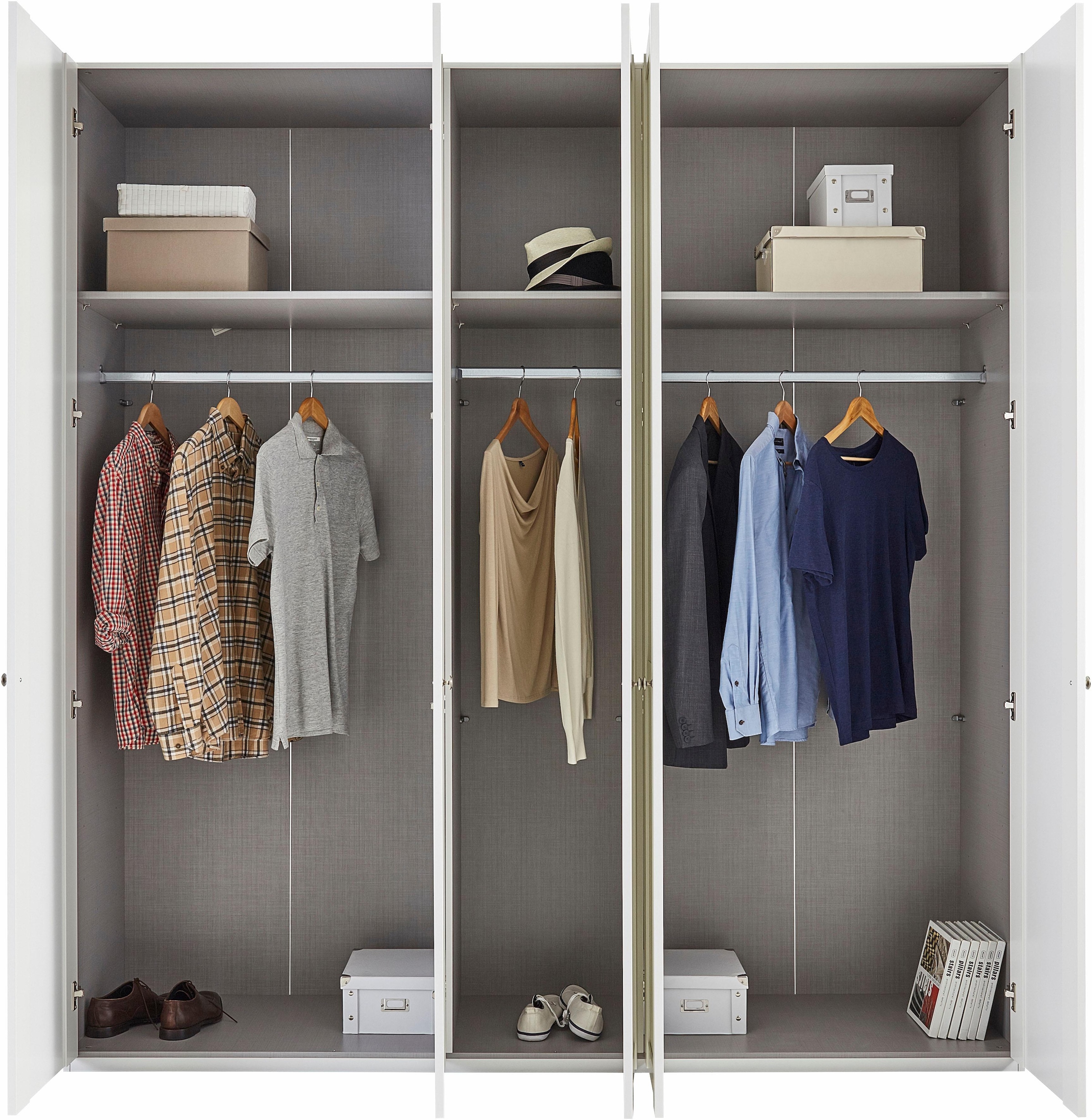Wimex Kleiderschrank »New wahlweise in oder Breiten, 208 York«, bequem hoch kaufen 236cm vielen